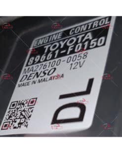 HỘP ĐIỀU KHIỂN ĐỘNG CƠ Ô TÔ ECU ECM TOYOTA HILUX 2.4L, Denso Engine ECU,TOYOTA2761000058, 276100-0058,  89661F0150 ,  89661-F0150