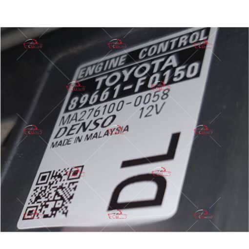HỘP ĐIỀU KHIỂN ĐỘNG CƠ Ô TÔ ECU ECM TOYOTA HILUX 2.4L, Denso Engine ECU,TOYOTA2761000058, 276100-0058,  89661F0150 ,  89661-F0150