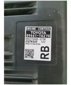 HỘP ĐIỀU KHIỂN ĐỘNG CƠ ECU ECM TOYOTA HILUX 2.4L, Denso Engine ECU,TOYOTA2764000790, 276400-0790,  89661FA270 , 89661-FA270