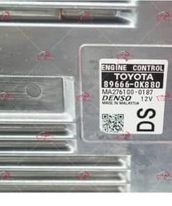 HỘP ĐIỀU KHIỂN ĐỘNG CƠ ECU ECM TOYOTA HILUX 2.4L, Denso Engine ECU,TOYOTA 2761000189, 276100-0189,  896660K880 , 89666-0K880