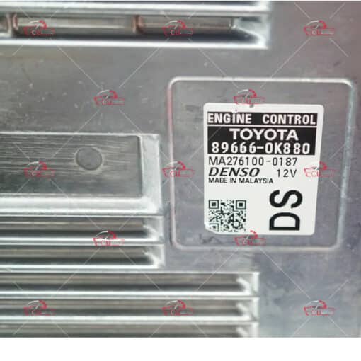HỘP ĐIỀU KHIỂN ĐỘNG CƠ ECU ECM TOYOTA HILUX 2.4L, Denso Engine ECU,TOYOTA 2761000189, 276100-0189,  896660K880 , 89666-0K880
