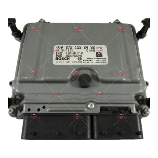 HỘP ĐIỀU KHIỂN ĐỘNG CƠ Ô TÔ ECU ECM MERCEDES-BENZ C300 2.0L, Bosch Engine ECU, 0216209419, 0 216 209 419, A2721352492 , A 272 153 149 2,ME9.7