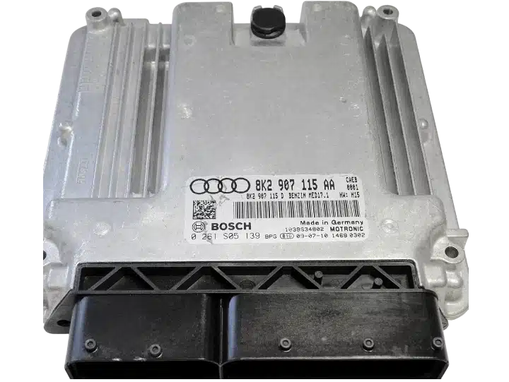 HỘP ĐIỀU KHIỂN ĐỘNG CƠ ECU ECM AUDI A4 2.0L TFSI HỘP ĐIỀU KHIỂN ĐỘNG CƠ ECU ECM AUDI A4 2.0L TFSI
Mã phụ tùng ECU ECM:
8K2907115AA
Bosch ECU ECM
Audi A4 2.0
0261S05139, 0 261 S05 139
8K2907115AA, 8K2 907 115 AA
MED17.1