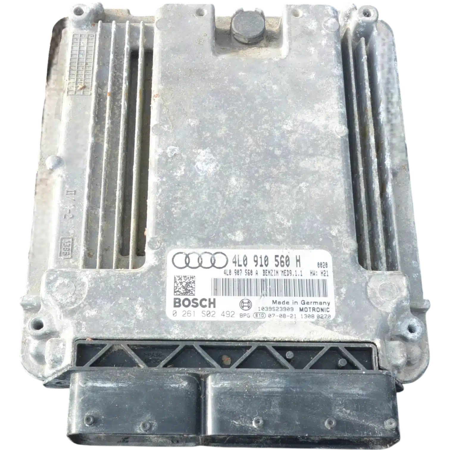 HỘP ĐIỀU KHIỂN ĐỘNG CƠ ECU ECM AUDI Q7 4.2 V8 FSI HỘP ĐIỀU KHIỂN ĐỘNG CƠ ECU ECM AUDI Q7 4.2 V8 FSI
Mã phụ tùng ECU ECM:
4L0910560H
Bosch ECU ECM
Audi Q7 4.2
0261S02492, 0 261 S02 492
4L0910560H , 4L0 910 560 H
MED9.1.1