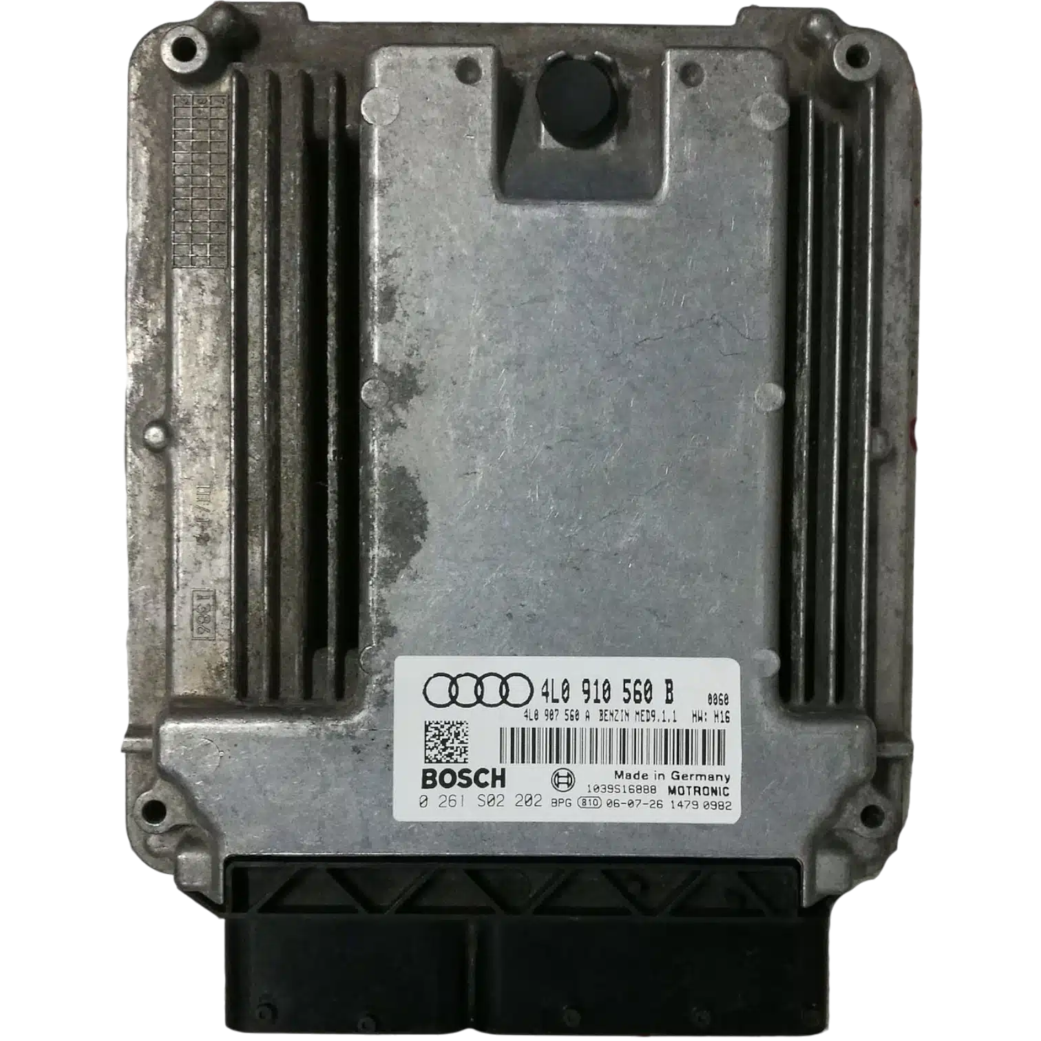 HỘP ĐIỀU KHIỂN ĐỘNG CƠ ECU động cơ Bosch Audi Q7 4.2L HỘP ĐIỀU KHIỂN ĐỘNG CƠ ECU động cơ Bosch Audi Q7 4.2L
Mã phụ tùng ECU ECM:
4L0910560B
Bosch ECU ECM
0261S02202, 0 261 S02 202
4L0910560B, 4L0 910 560 B
4L0907560A, 4L0 907 560 A
MED9.1.1