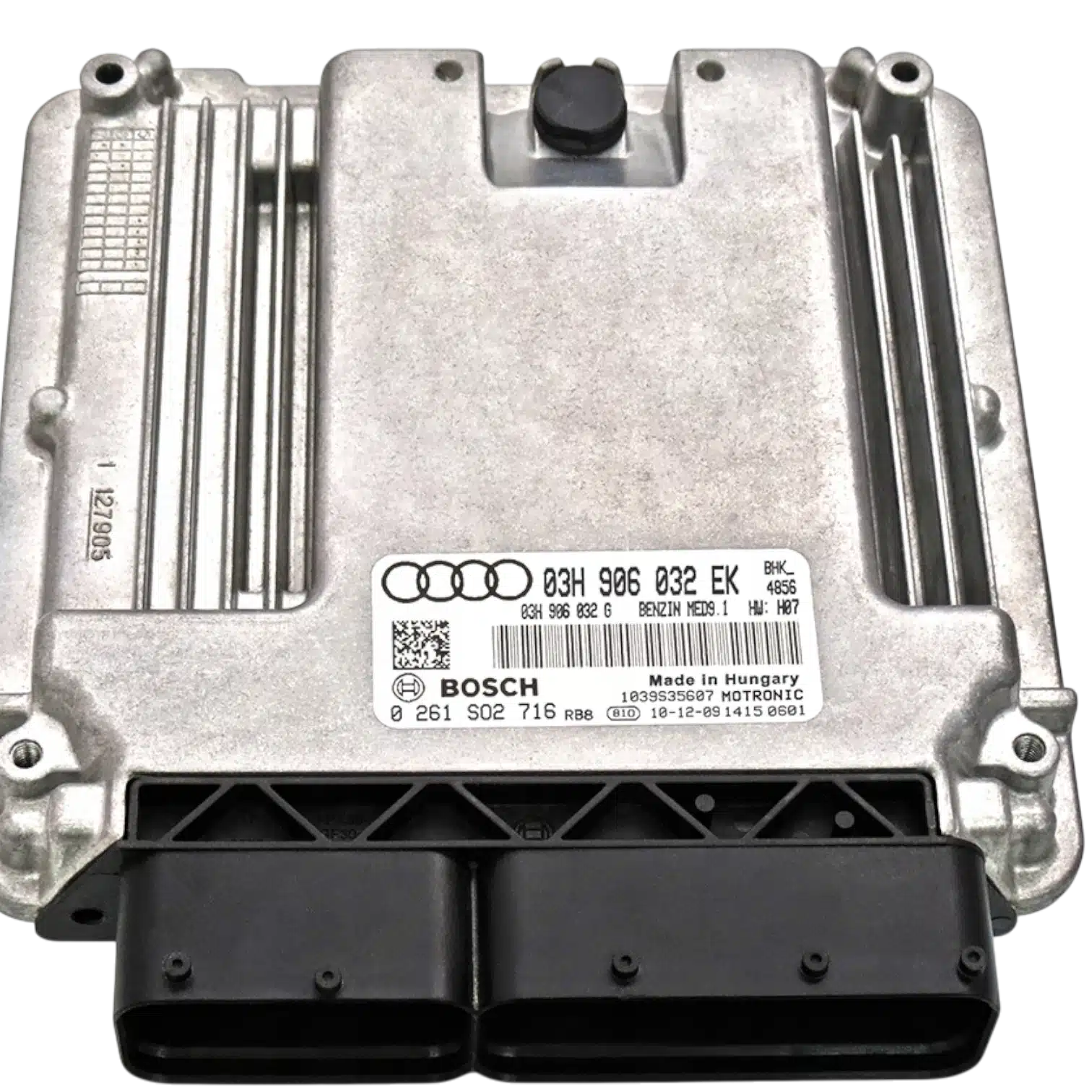 Hộp điều khiển động cơ ECU ECM Audi Q7 3.6L TFSI Hộp điều khiển động cơ ECU ECM Audi Q7 3.6L TFSI
Mã phụ tùng ECU ECM:
03H906032EK
Bosch ECU ECM
0261S02716, 0 261 S02 716
03H906032EK, 03H 906 032 EK
MED9.1