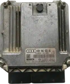 Hộp điều khiển động cơ ECU ECM Audi Q7 3.6L TFSI Mã phụ tùng ECU ECM: 03H906032BG Bosch ECU ECM 0261S02437, 0 261 S02 437, 03H906032BG, 03H 906 032 BG, MED9.1