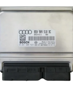 HỘP ĐIỀU KHIỂN ĐỘNG CƠ ECU ECM AUDI A4 2.0 TFSI Mã phụ tùng ECU ECM: 8E0909528PX  Bosch ECU ECM Audi A4 2.0 0261208523 , 0 261 208 523 8E0909528PX, 8E0 909 528 PX ME7.5