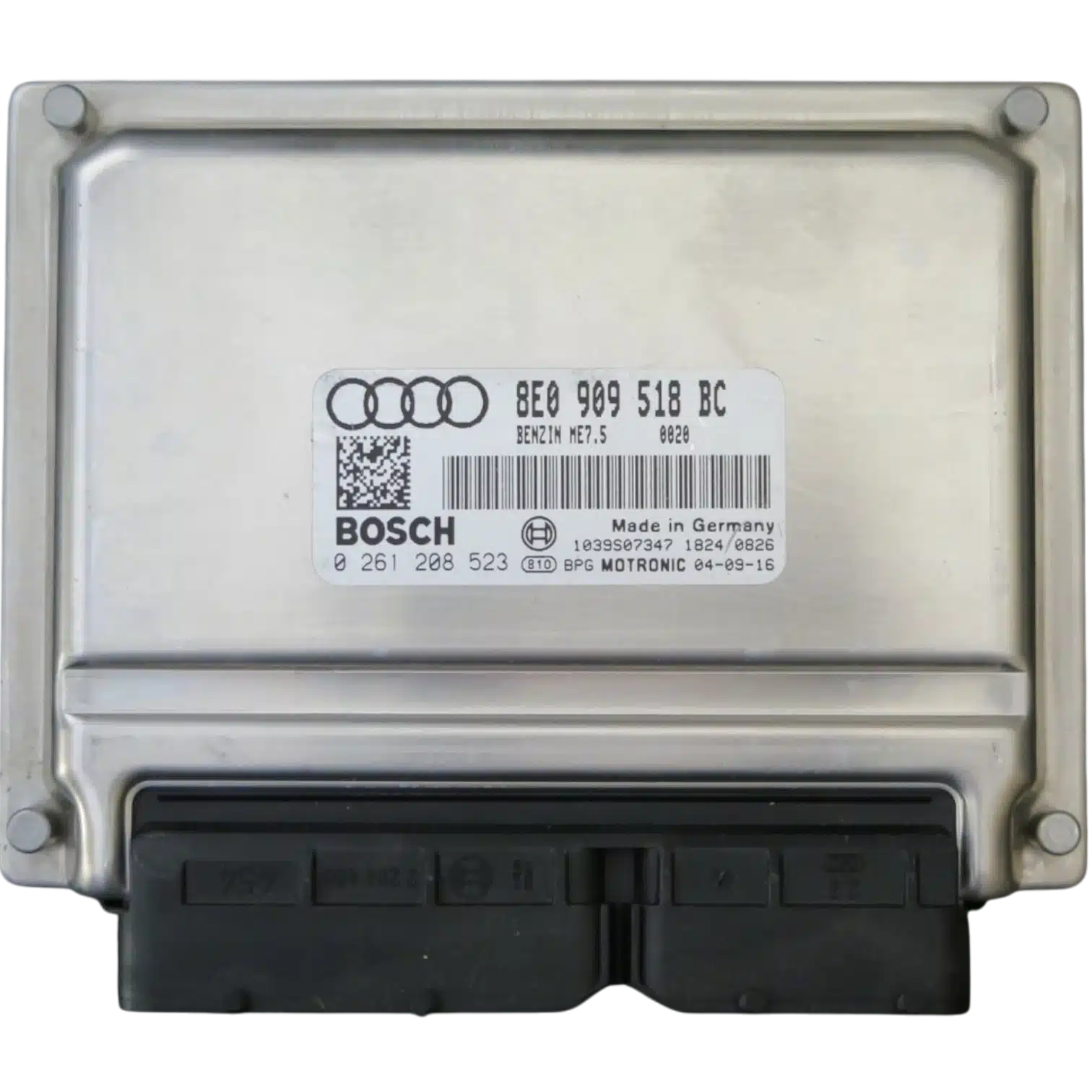 HỘP ĐIỀU KHIỂN ĐỘNG CƠ ECU ECM AUDI A4 2.0 TFSI HỘP ĐIỀU KHIỂN ĐỘNG CƠ ECU ECM AUDI A4 2.0 TFSI
Mã phụ tùng ECU ECM:
8E0909528PX
Bosch ECU ECM
Audi A4 2.0
0261208523 , 0 261 208 523
8E0909528PX, 8E0 909 528 PX
ME7.5