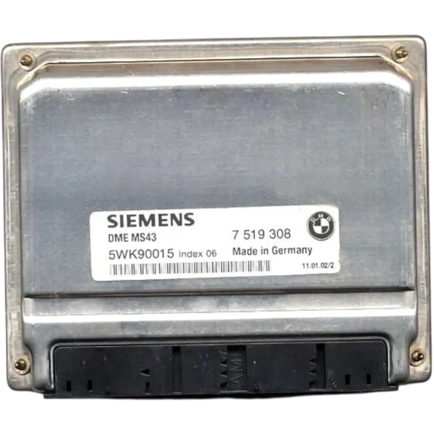 HỘP ĐIỀU KHIỂN ĐỘNG CƠ ECU ECM BMW X5 3.0L HỘP ĐIỀU KHIỂN ĐỘNG CƠ ECU ECM BMW X5 3.0L Mã phụ tùng ECU ECM 5WK90015 , 5WK90012 , 5WK90007 , 5WK90017 , 5WK90008 , 5WK90027 5WK90014 Bosch ECU ECM BMW X5 3.0L 7519308, 7 519 308 5WK90015 DME MS43 Index 07