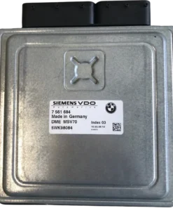 Hộp điều khiển động cơ ECU ECM BMW 530i 2.0L Mã phụ tùng ECU ECM 5WK98084 , 5WK90071 , 5WK90087 , 5WK98085 Bosch ECU ECM BMW 530i 2.0L 7561684, 7 561 684 DME MSV70 5WK98084