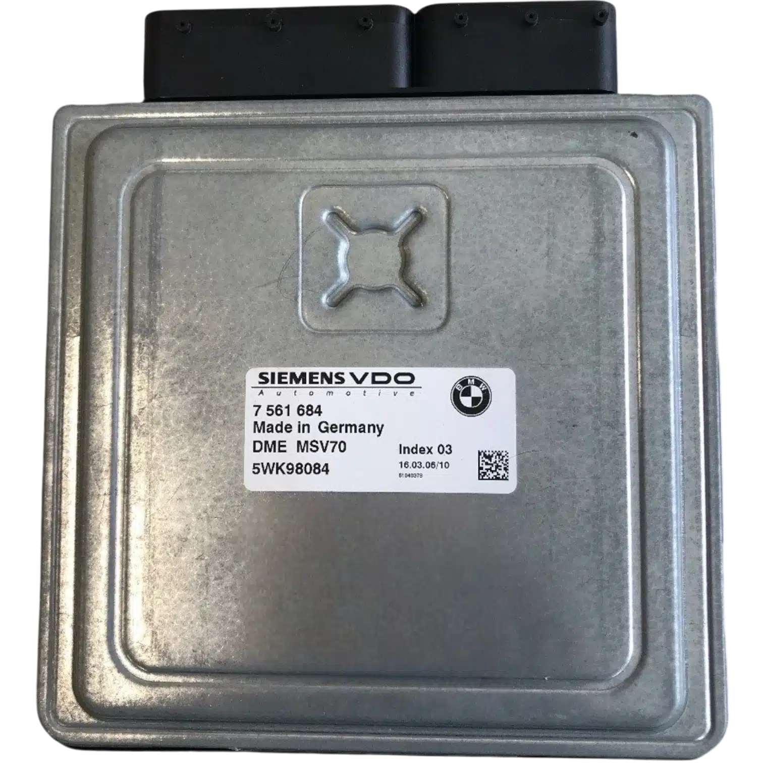 Hộp điều khiển động cơ ECU ECM BMW 530i 2.0L Hộp điều khiển động cơ ECU ECM BMW 530i 2.0L
Mã phụ tùng ECU ECM
5WK98084 , 5WK90071 , 5WK90087 , 5WK98085
Bosch ECU ECM
BMW 530i 2.0L
7561684, 7 561 684
DME MSV70
5WK98084