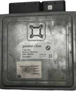 Hộp điều khiển động cơ ECU ECM BMW 630i 3.0L Mã phụ tùng ECU ECM 5WK98084 , 5WK90071 , 5WK90087 , 5WK98085 Bosch ECU ECM BMW 630i 3.0L 7546990, 7 546 990 5WK90071 MEVD172P