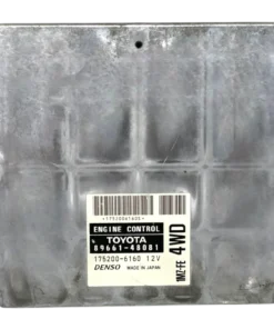 HỘP ĐIỀU KHIỂN ĐỘNG CƠ Ô TÔ ECU ECM LEXUS RX3OO 2.0L Mã phụ tùng ECU ECM 8966148081 DENSO  ECU LEXUS RX300 2.0L 1752006160, 175200-48801 8966148081 , 89661-48081