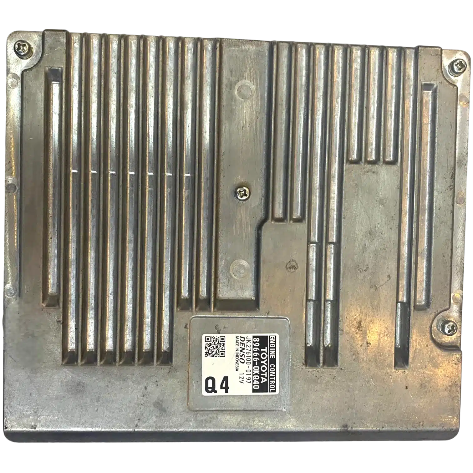 HỘP ĐIỀU KHIỂN ĐỘNG CƠ ECU ECM TOYOTA HILUX 2.4L HỘP ĐIỀU KHIỂN ĐỘNG CƠ ECU ECM TOYOTA HILUX 2.4L
Mã phụ tùng ECU ECM
89661F0150 , 89661FA270 , 896660K880
896660KQ40 , 8966126A80 , 896660KL50 ,
DENSO ECU
TOYOTA HILUX 2.4L
2764000197, 276400-0197
896660KQ40 , 89666-0KQ40