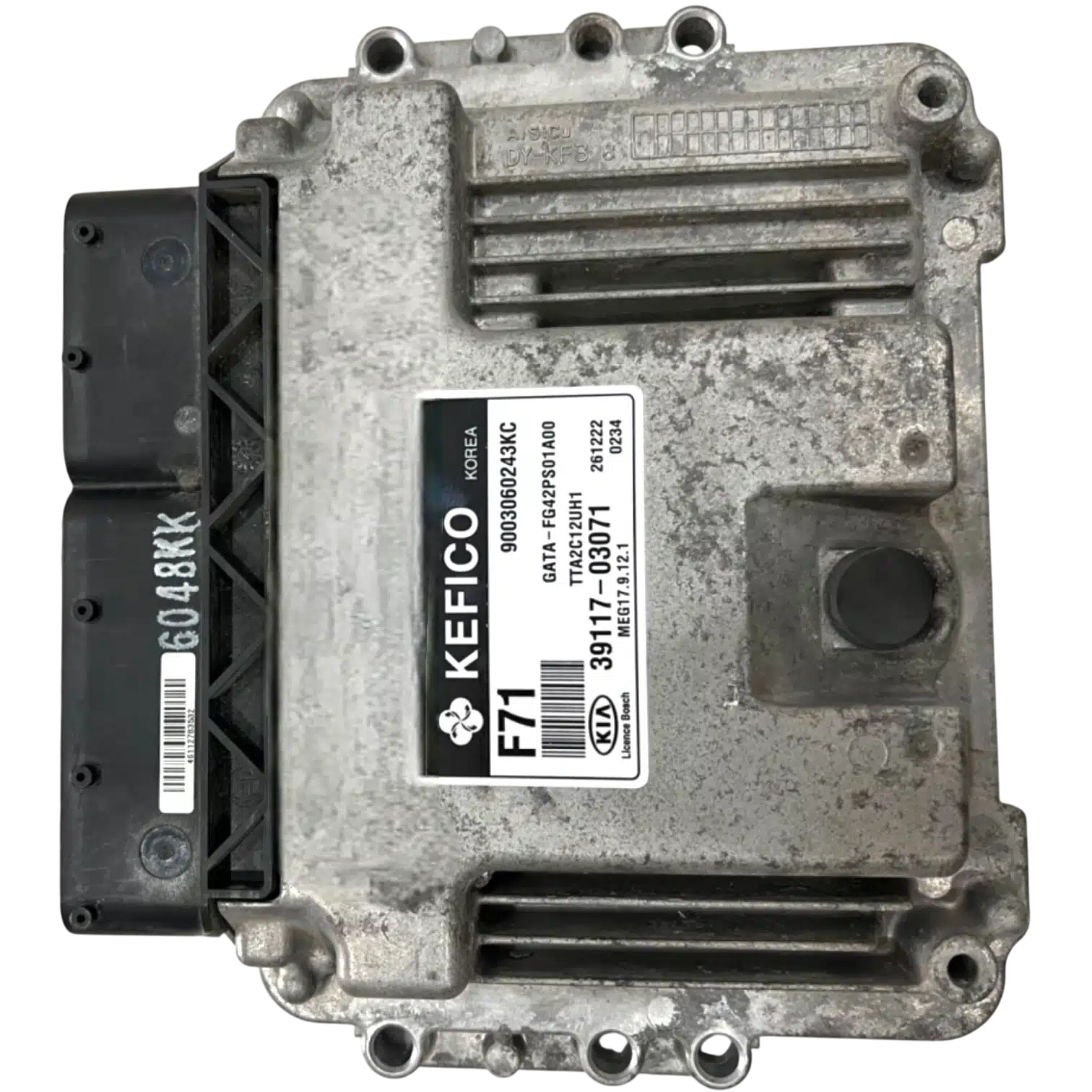 Hộp điều khiển động cơ ECU ECM KIA Hộp điều khiển động cơ ECU ECM KIA
Mã phụ tùng ECU ECM
3911002TEO , 3911002JE0 , 391162B010 , 391242B090 , 3911002EA5 , 3911002NA5
391044X910 , 391332G450 , 391242B560 , 3911003420 , 391132B512 , 3911004000
3911002JA5 , 3911002NI5 , 391002ERE2 , 3911703071 , 3911704030 , 3911704026
391132B732 , 391142B470 , 3911103520 , 391282BAA1 , 391014X3330 , 391282B019
391332GAA5 , 3911603782 , 391172B018 , 391202A427 , 391002ERB5
KEFICO ECU
KIA
9001143423KB, 900 114 342 3KB
3911703071 , 39117-03071