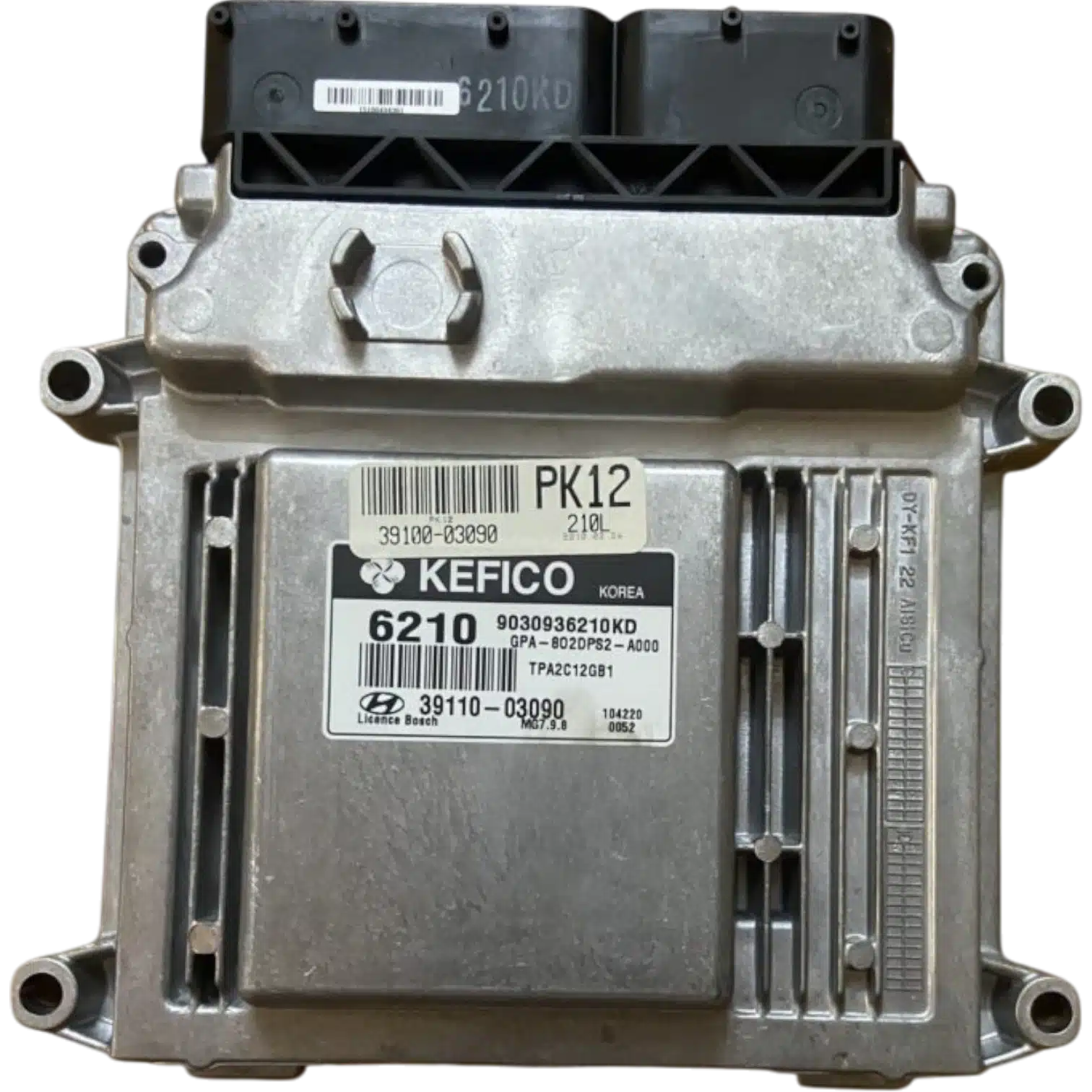 HỘP ĐIỀU KHIỂN ĐỘNG CƠ ECU ECM HUYNDAI I10 1.2L HỘP ĐIỀU KHIỂN ĐỘNG CƠ ECU ECM HUYNDAI I10 1.2L
Mã phụ tùng ECU ECM
391352G010 , 391992B082 , 3911603425 , 3911603047
391114A832 , 391272B940 , 3911603404 , 391272B690 , 391362G140 , 391362G010
3913226BC5 , 3910603403 , 3911603433 , 391182BAX5 , 3911003090 , 3911403120
3911403135 , 391202B123 , 391002EFB1 , 3911603425 , 301202B000 , 391064A100
301014A860 , 3911042720 , 391182BCR0 , 3910303009 , 391182BAP8 , 391332B007
3910127820 , 391362G010 , 391032G410 , 391363G140 , 3911103285 , 391252B192
391222B012
KEFICO ECU
HUYNDAI I10 1.2L
900309362210KD, 900 309 362 210 KD
3911003090 , 39110-03090