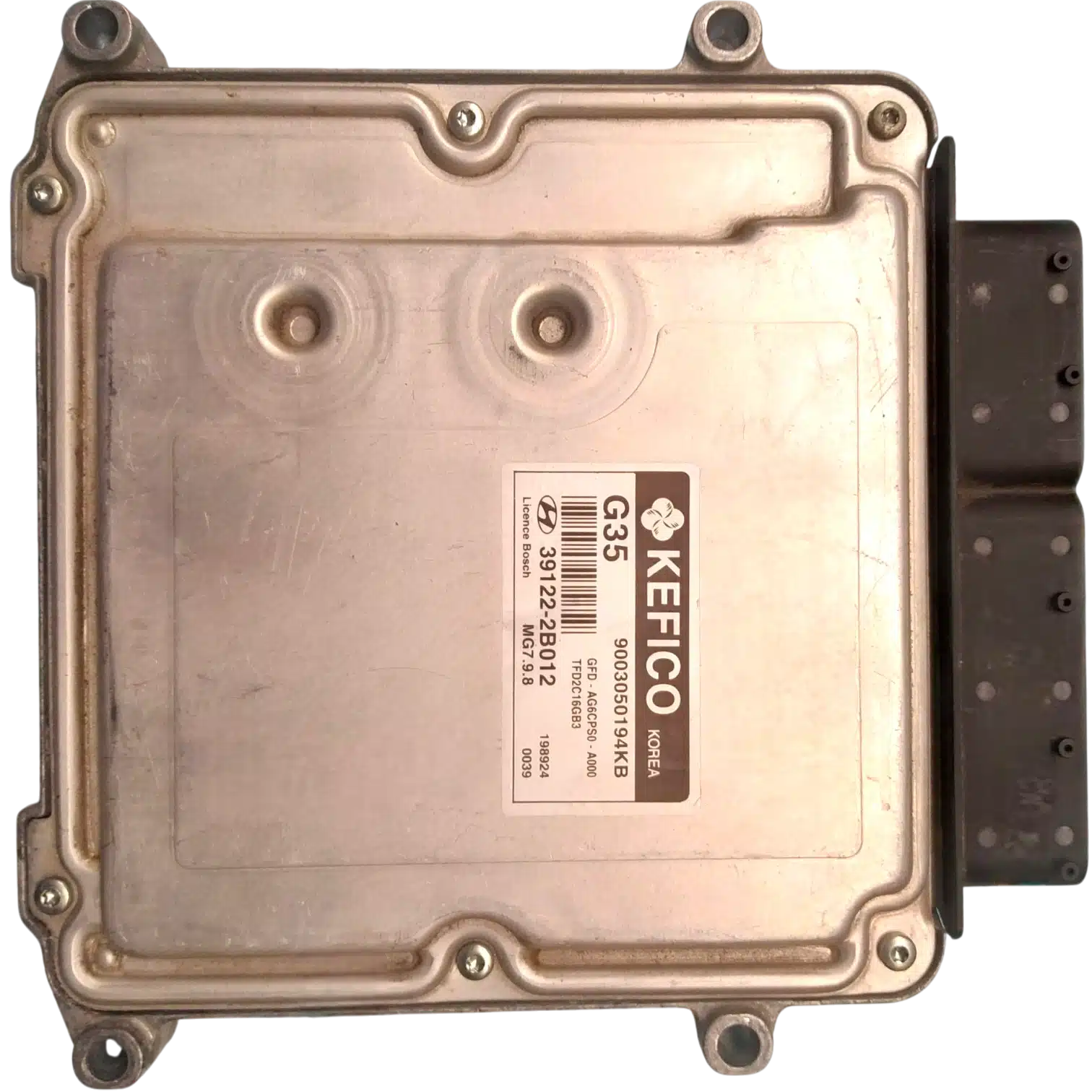 HỘP ĐIỀU KHIỂN ĐỘNG CƠ ECU ECM HUYNDAI I30 1.6L HỘP ĐIỀU KHIỂN ĐỘNG CƠ ECU ECM HUYNDAI I30 1.6L
Mã phụ tùng ECU ECM
391352G010 , 391992B082 , 3911603425 , 3911603047
391114A832 , 391272B940 , 3911603404 , 391272B690 , 391362G140 , 391362G010
3913226BC5 , 3910603403 , 3911603433 , 391182BAX5 , 3911003090 , 3911403120
3911403135 , 391202B123 , 391064A100
301014A860 , 3911042720 , 391182BCR0 , 3910303009 , 391182BAP8 , 391332B007
3910127820 , 391362G010 , 391032G410 , 391363G140 , 3911103285 , 391252B192
391222B012
KEFICO ECU
HUYNDAI I30 1.6L
9003050194KB, 900 305 019 4KB
391222B012 , 39122-2B012