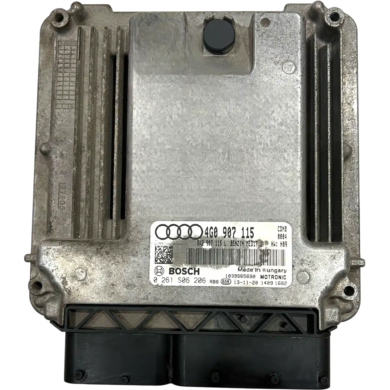 HỘP ĐIỀU KHIỂN ĐỘNG CƠ ECU ECM AUDI A6 2.0 TFSI HỘP ĐIỀU KHIỂN ĐỘNG CƠ ECU ECM AUDI A6 2.0 TFSIMã phụ tùng ECU ECM
4G0907115H , 4G0907115D , 4G0907115J
Bosch ECU ECM
Audi A6 2.0L
0261S08026, 0 261 S08 026
4G0907115, 4G0 907 115
8K2907115L, 8K2 907 115 L
MED17.1