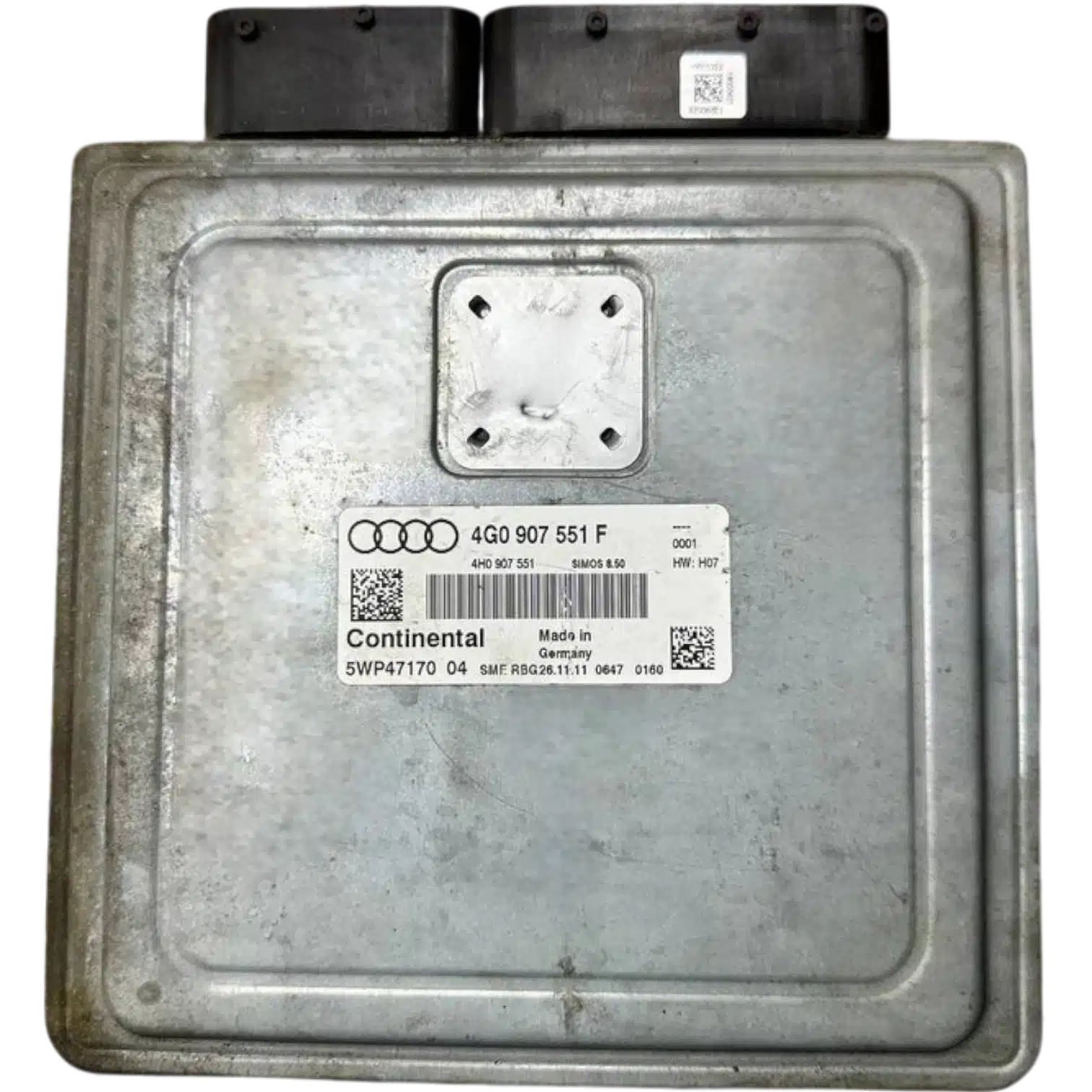 HỘP ĐIỀU KHIỂN ĐỘNG CƠ ECU ECM AUDI A7 2.0L V6 TFSI HỘP ĐIỀU KHIỂN ĐỘNG CƠ ECU ECM AUDI A7 2.0L V6 TFSI
Mã phụ tùng ECU ECM
4G0907551F , 4G0907551A
Bosch ECU ECM
Audi A7 3.0L
5WP47171704, 5WP 471 170 4
4G0907551F , 4G0 907 551 F
SIMOS 8.50