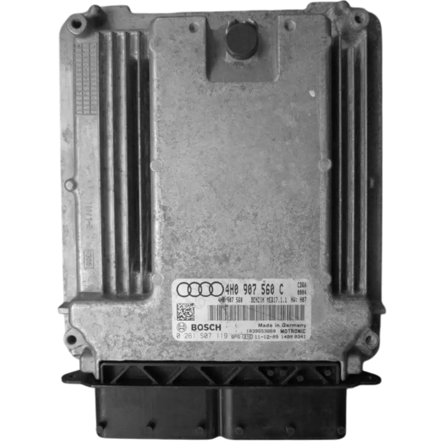 HỘP ĐIỀU KHIỂN ĐỘNG CƠ ECU ECM AUDI A8 4.2 V8 TFSI HỘP ĐIỀU KHIỂN ĐỘNG CƠ ECU ECM AUDI A8 4.2 V8 TFSI
Mã phụ tùng ECU ECM
4H0907551 , 4H0907551G , 4H0906014J , 4H0906014B , 4H0907560C
Bosch ECU ECM
Audi A8 4.2L
0261S07119, 0 261 S07 119
4H0907560C, 4H0 907 560 C
MED17.1.1