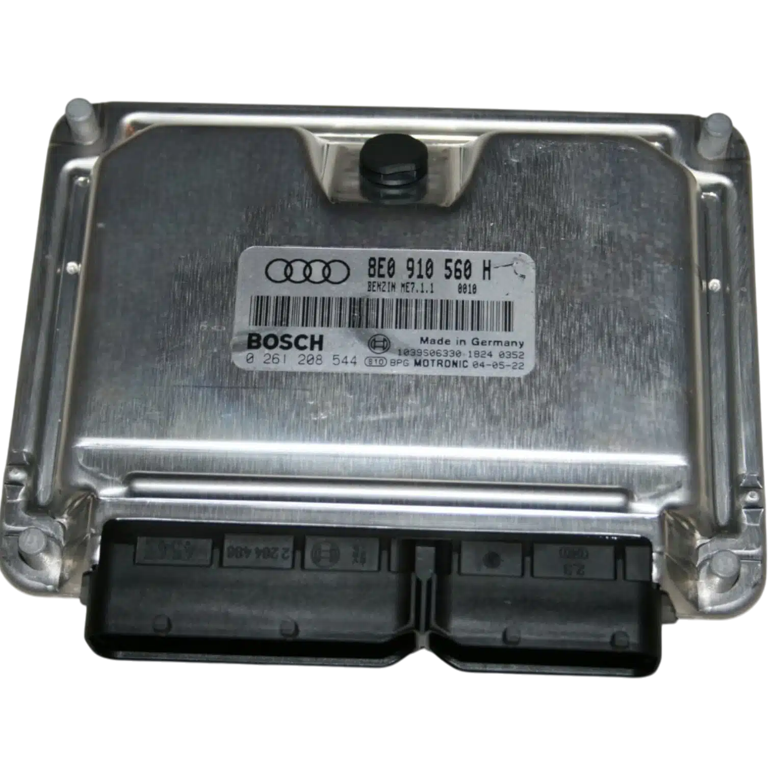 HỘP ĐIỀU KHIỂN ĐỘNG CƠ ECU ECM AUDI S4 4.2L V8 TFSI HỘP ĐIỀU KHIỂN ĐỘNG CƠ ECU ECM AUDI S4 4.2L V8 TFSI
Mã phụ tùng ECU ECM
8E0910560H , 8D0907551L , 8K5907551E , 8K5907551G
Bosch ECU ECM
Audi S4 4.2L
0261208544, 0 261 208 544
8E0910560H, 8E0 910 560 H
ME7.1.1