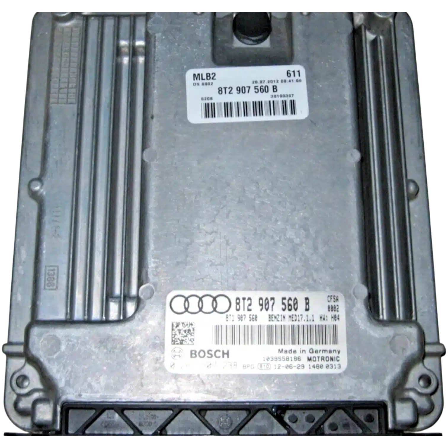 HỘP ĐIỀU KHIỂN ĐỘNG CƠ ECU ECM AUDI RS5 4.2 V8 TFSI HỘP ĐIỀU KHIỂN ĐỘNG CƠ ECU ECM AUDI RS5 4.2 V8 TFSI
Mã phụ tùng ECU ECM
06M907309H , 8T907560F , 8T2907560B
Bosch ECU ECM
Audi RS5 4.2L
0261S07238, 0 261 S07 238
8T2907560B, 8T2 907 560 B
MED17.1.1
