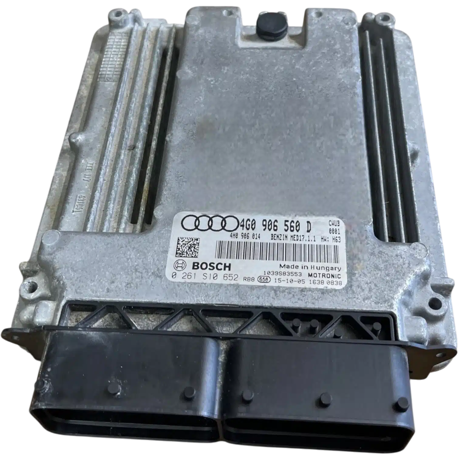 HỘP ĐIỀU KHIỂN ĐỘNG CƠ ECU ECM AUDI RS7 4,0L TFSI HỘP ĐIỀU KHIỂN ĐỘNG CƠ ECU ECM AUDI RS7 4,0L TFSI
Mã phụ tùng ECU ECM
4G0906560D , 4G0906560B , 4G0906560G
Bosch ECU ECM
Audi RS7 4.0L
0261S10652 , 0 261 S10 652
4G0906560D , 4G0 906 560 D
MED17.1.1