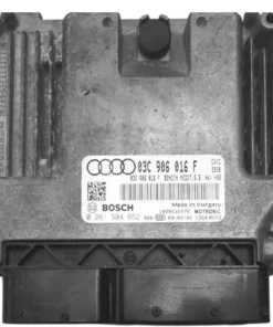 HỘP ĐIỀU KHIỂN ĐỘNG CƠ ECU ECM AUDI A3 1.8L TFSI Mã phụ tùng ECU ECM: 03C906016F  Bosch ECU ECM  Audi A3 1.4L  0261S04652, 0 261 S04 652 03C906016F, 03C 906 016 F MED17.5.5