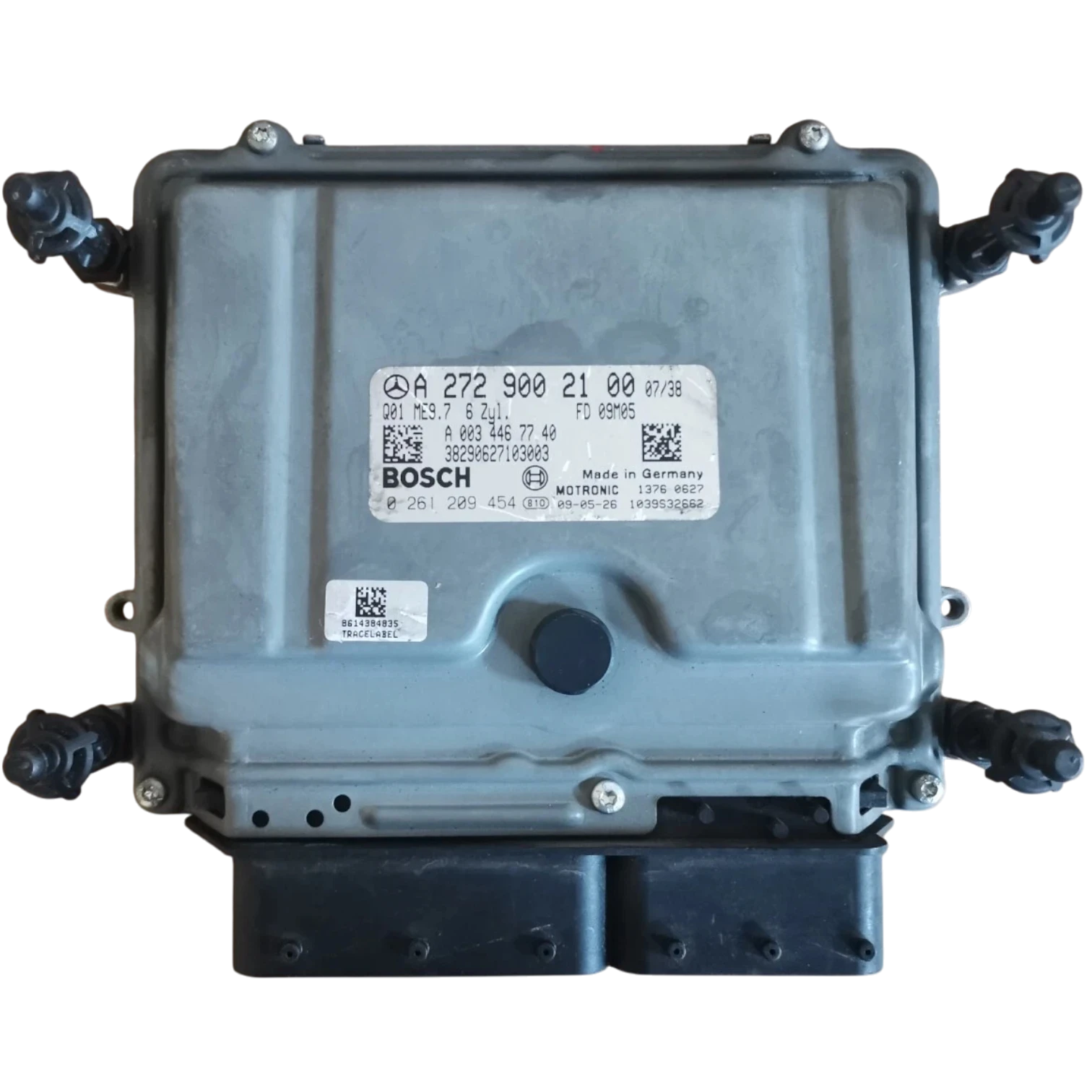 HỘP ĐIỀU KHIỂN ĐỘNG CƠ Ô TÔ ECU ECM MERCEDES-BENZ C300 2.0L 2008 - 2018 HỘP ĐIỀU KHIỂN ĐỘNG CƠ Ô TÔ ECU ECM MERCEDES-BENZ C300 2.0L 2008 - 2018
Mã phụ tùng ECU ECM
A2721500079 , A2721539479 , A2729002100 , A2729000600 , A2729004500 , A2721355091 , A2721533779 , A2721532691 , A2721533291 , A2721531679
A2721533779 , A2721534879 , A2721535691 , A2721500079 , A2721534579 , A2721535691
Bosch ECU ECM
MERCEDES-BENZ C300 2.0L
0261209454, 0 261 209 454
A2729002100, A 272 900 21 00
ME9.7