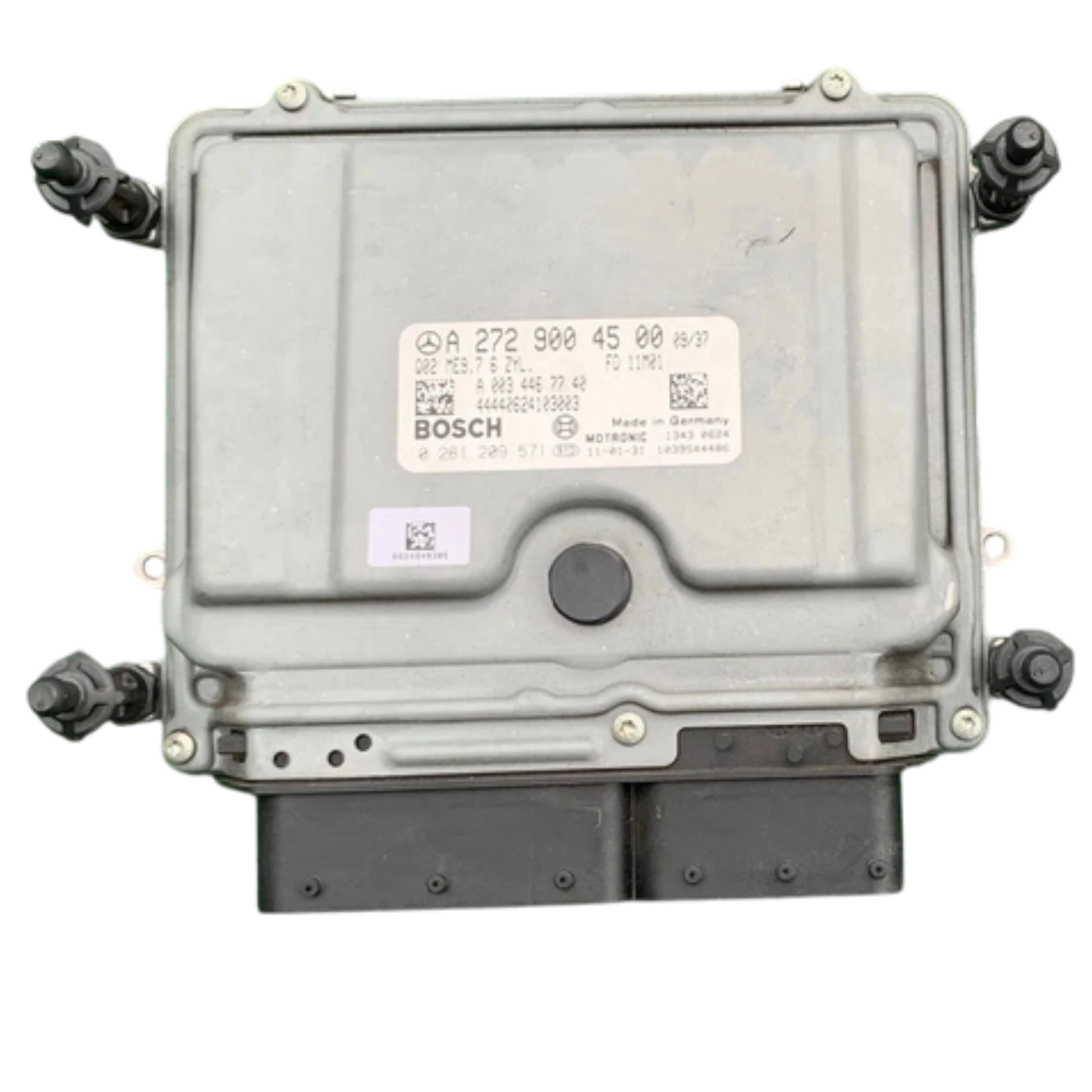 HỘP ĐIỀU KHIỂN ĐỘNG CƠ Ô TÔ ECU ECM MERCEDES-BENZ C300 2.0L 2008 - 2018 HỘP ĐIỀU KHIỂN ĐỘNG CƠ Ô TÔ ECU ECM MERCEDES-BENZ C300 2.0L 2008 - 2018
Mã phụ tùng ECU ECM
A2721500079 , A2721539479 , A2729002100 , A2729000600 , A2729004500 , A2721355091 , A2721533779 , A2721532691 , A2721533291 , A2721531679
A2721533779 , A2721534879 , A2721535691 , A2721500079 , A2721534579 , A2721535691
Bosch ECU ECM
MERCEDES-BENZ C300 2.0L
0261209571 , 0 261 209 571
A2729004500 , A27 290 045 00
ME9.7