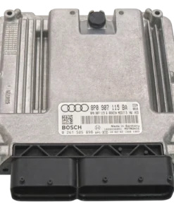 HỘP ĐIỀU KHIỂN ĐỘNG CƠ ECU ECM AUDI A3 2.0L TFSI Mã phụ tùng ECU ECM: 8P0907115BA Bosch ECU ECM  Audi A3 2.0L 0261S05898, 0 261 S05 898 8P0907115BA, 8P0 907 115 BA MED17.5
