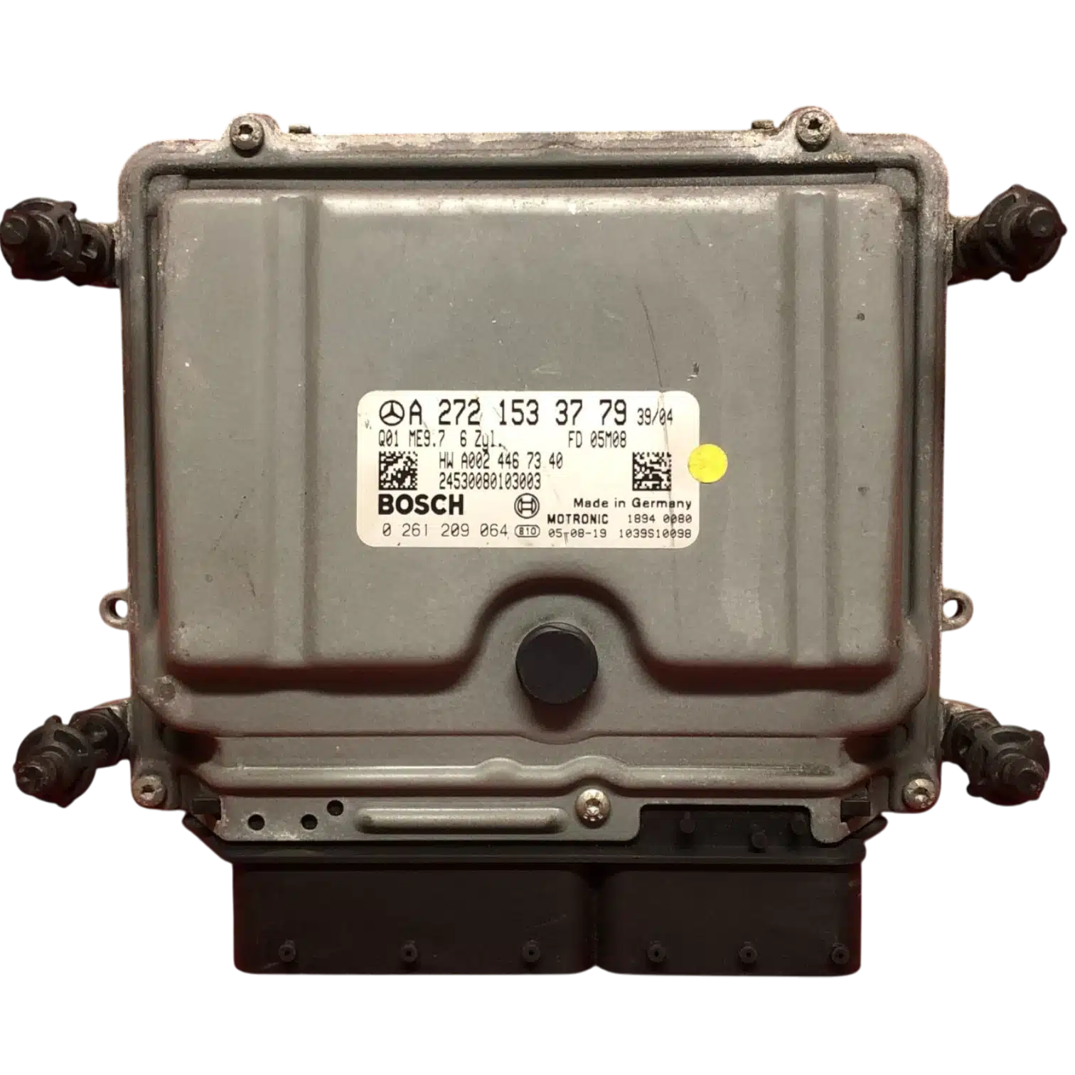 HỘP ĐIỀU KHIỂN ĐỘNG CƠ Ô TÔ ECU ECM MERCEDES-BENZ C300 2.0L 2008 - 2018 HỘP ĐIỀU KHIỂN ĐỘNG CƠ Ô TÔ ECU ECM MERCEDES-BENZ C300 2.0L 2008 - 2018
Mã phụ tùng ECU ECM
A2721500079 , A2721539479 , A2729002100 , A2729000600 , A2729004500 , A2721535091 , A2721533779 , A2721532691 , A2721533291 , A2721531679
A2721533779 , A2721534879 , A2721535691 , A2721500079 , A2721534579 , A2721535691
Bosch ECU ECM
MERCEDES-BENZ C300 2.0L
0261209064, 0 261 209 064
A2721533779, A 272 153 37 79
ME9.7