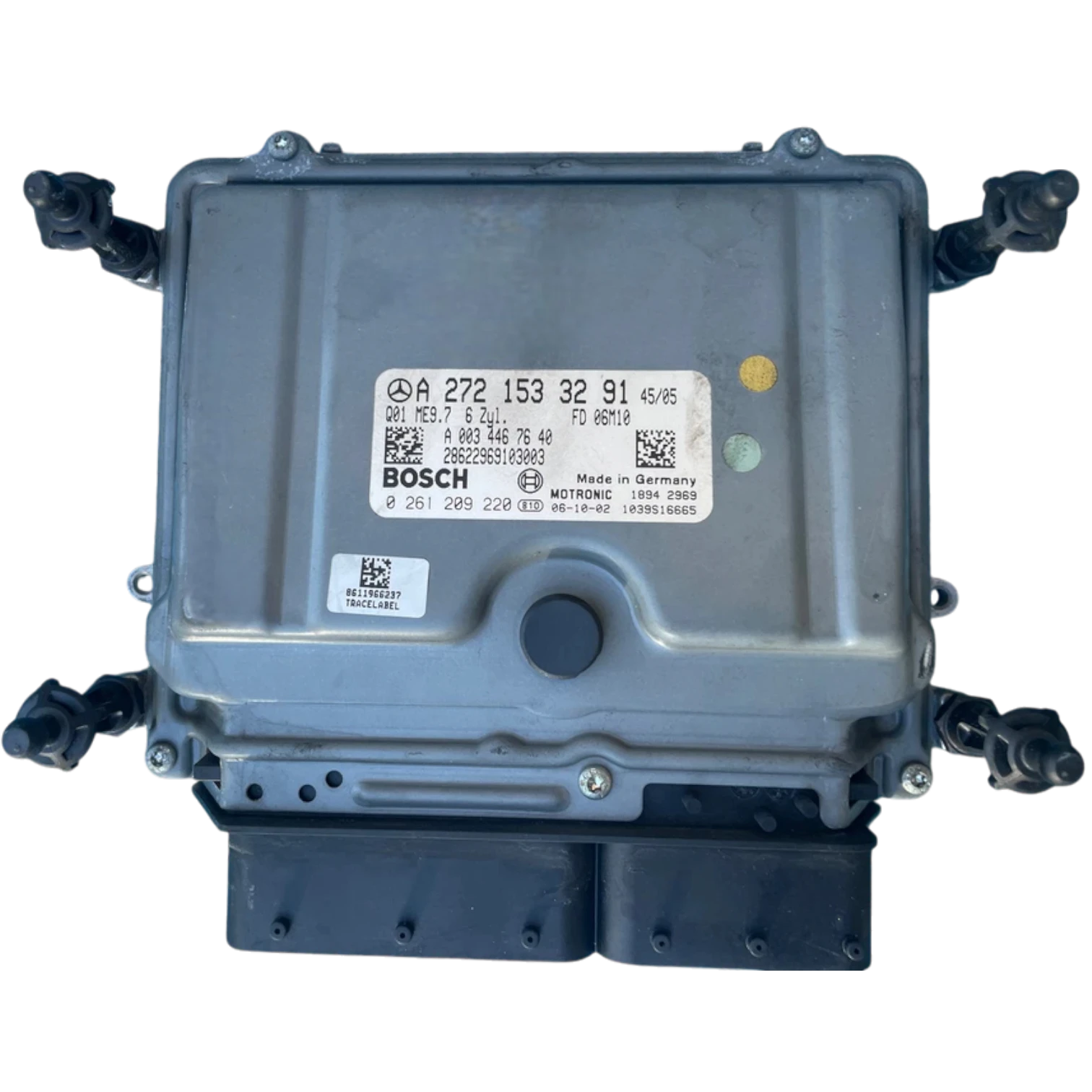 HỘP ĐIỀU KHIỂN ĐỘNG CƠ Ô TÔ ECU ECM MERCEDES-BENZ C300 2.0L 2008 - 2018 HỘP ĐIỀU KHIỂN ĐỘNG CƠ Ô TÔ ECU ECM MERCEDES-BENZ C300 2.0L 2008 - 2018
Mã phụ tùng ECU ECM
A2721500079 , A2721539479 , A2729002100 , A2729000600 , A2729004500 , A2721535091 , A2721533779 , A2721532691 , A2721533291 , A2721531679
A2721533779 , A2721534879 , A2721535691 , A2721500079 , A2721534579 , A2721535691
Bosch ECU ECM
MERCEDES-BENZ C300 2.0L
0261209221 , 0 261 209 221
A2721533291 , A27 215 332 91
ME9.7