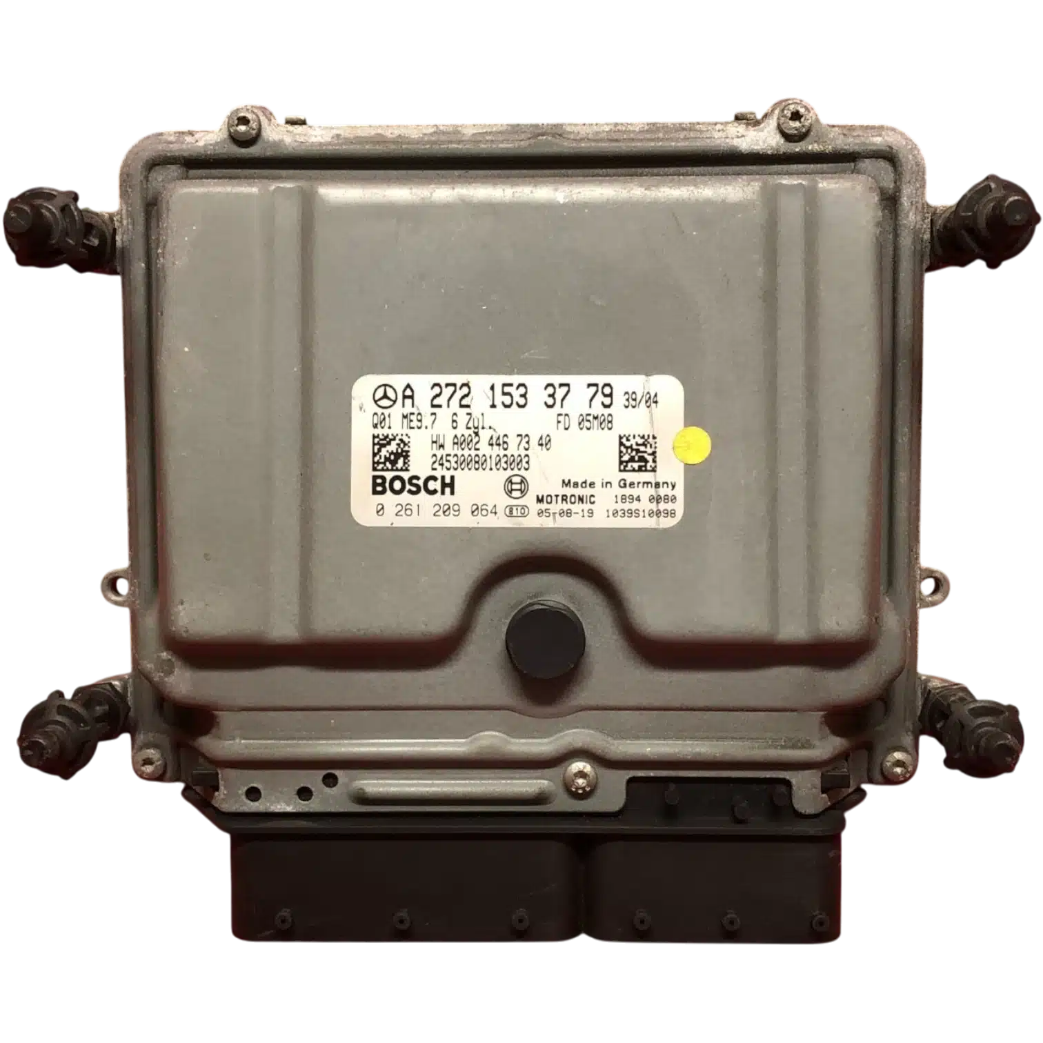 HỘP ĐIỀU KHIỂN ĐỘNG CƠ Ô TÔ ECU ECM MERCEDES-BENZ C300 2.0L 2008 - 2018 HỘP ĐIỀU KHIỂN ĐỘNG CƠ Ô TÔ ECU ECM MERCEDES-BENZ C300 2.0L 2008 - 2018
Mã phụ tùng ECU ECM
A2721500079 , A2721539479 , A2729002100 , A2729000600 , A2729004500 , A2721535091 , A2721533779 , A2721532691 , A2721533291 , A2721531679
A2721533779 , A2721534879 , A2721535691 , A2721500079 , A2721534579 , A2721535691
Bosch ECU ECM
MERCEDES-BENZ C300 2.0L
0261209064, 0 261 209 064
A2721533779, A 272 153 37 79
ME9.7