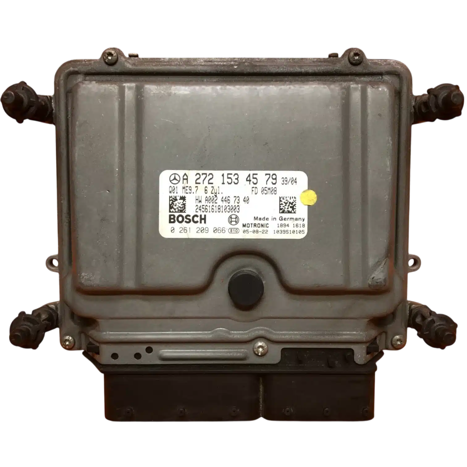 HỘP ĐIỀU KHIỂN ĐỘNG CƠ Ô TÔ ECU ECM MERCEDES-BENZ C280 1.8L 2008 - 2018 HỘP ĐIỀU KHIỂN ĐỘNG CƠ Ô TÔ ECU ECM MERCEDES-BENZ C280 1.8L 2008 - 2018
Mã phụ tùng ECU ECM
A2721500079 , A2721539479 , A2729002100 , A2729000600 , A2729004500 , A2721535091 , A2721533779 , A2721532691 , A2721533291 , A2721531679
A2721533779 , A2721534879 , A2721535691 , A2721500079 , A2721534579 , A2721535691
Bosch ECU ECM
MERCEDES-BENZ C280 1.8L
0261209113, 0 261 209 113
A2721534579, A 272 153 45 79
ME9.7