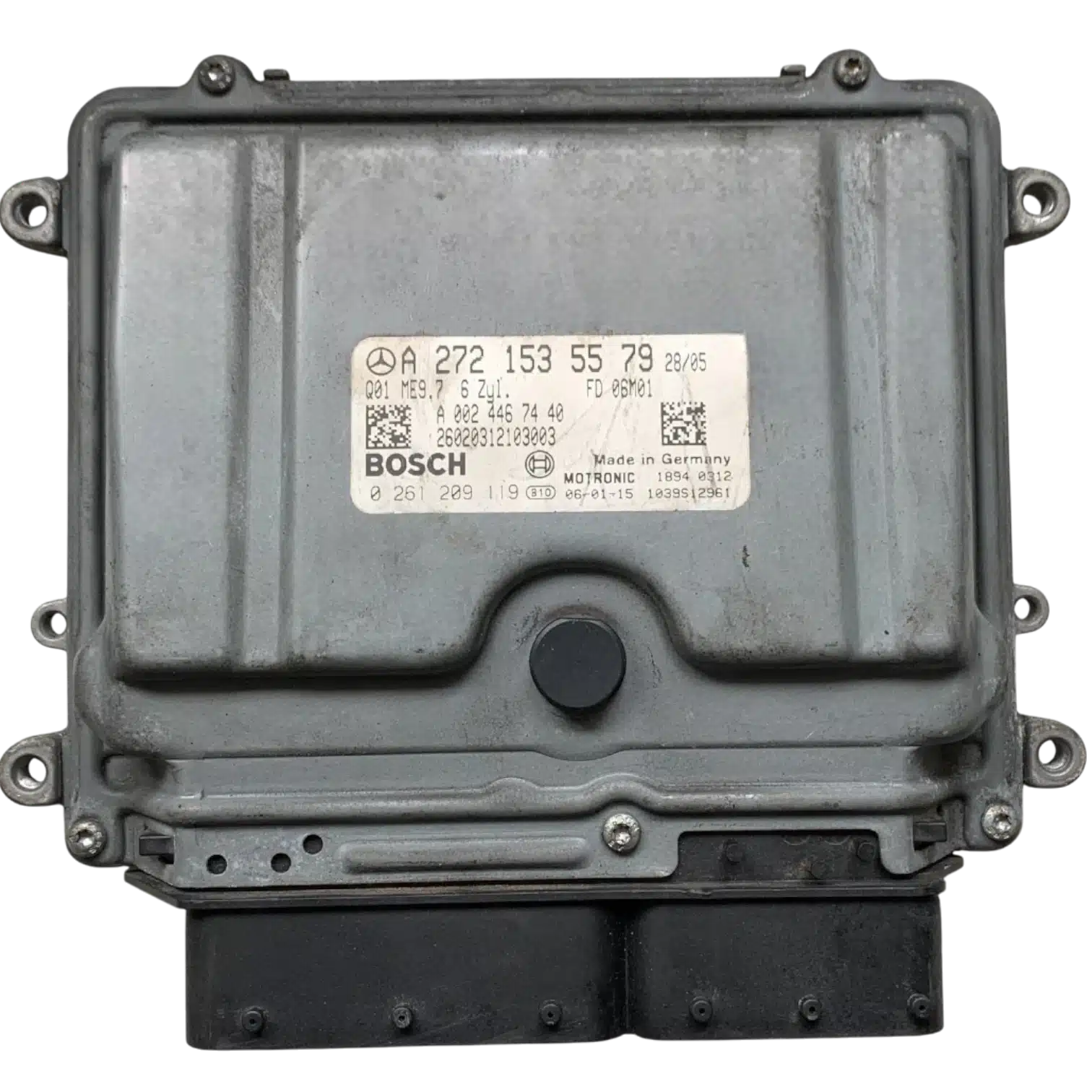 HỘP ĐIỀU KHIỂN ĐỘNG CƠ Ô TÔ ECU ECM MERCEDES-BENZ ML350 4MATIC V6 3.5L 2008 - 2018 HỘP ĐIỀU KHIỂN ĐỘNG CƠ Ô TÔ ECU ECM MERCEDES-BENZ ML350 4MATIC V6 3.5L 2008 - 2018
Mã phụ tùng ECU ECM
A2729003900 , A2721535579
Bosch ECU ECM
MERCEDES-BENZ ML350 4MATIC 3.5L
0261209119, 0 261 209 119
A2721535579, A 272 153 55 79
ME9.7