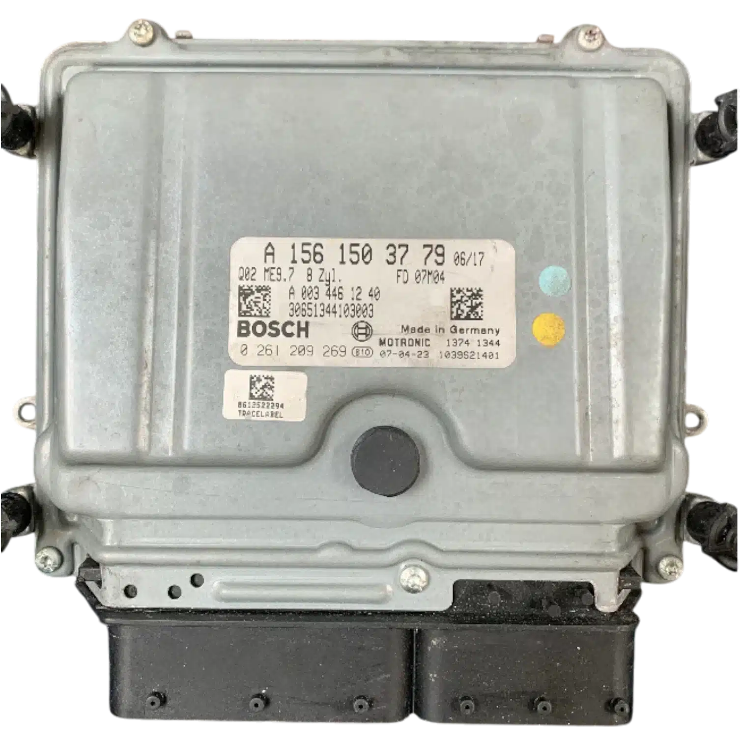 HỘP ĐIỀU KHIỂN ĐỘNG CƠ Ô TÔ ECU ECM MERCEDES-BENZ CL63 5.5L V8 2008 - 2018 HỘP ĐIỀU KHIỂN ĐỘNG CƠ Ô TÔ ECU ECM MERCEDES-BENZ CL63 5.5L V8 2008 - 2018
Mã phụ tùng ECU ECM
A1561503779 , A1569005000 , A1569001200 , A1561501779 , A1561501879 , A1561503979
Bosch ECU ECM
MERCEDES-BENZ CL63 5.5L
0261209269, 0 261 209 269
A1561503779, A 156 150 37 79
A0034461240, A 003 446 12 40
ME9.7