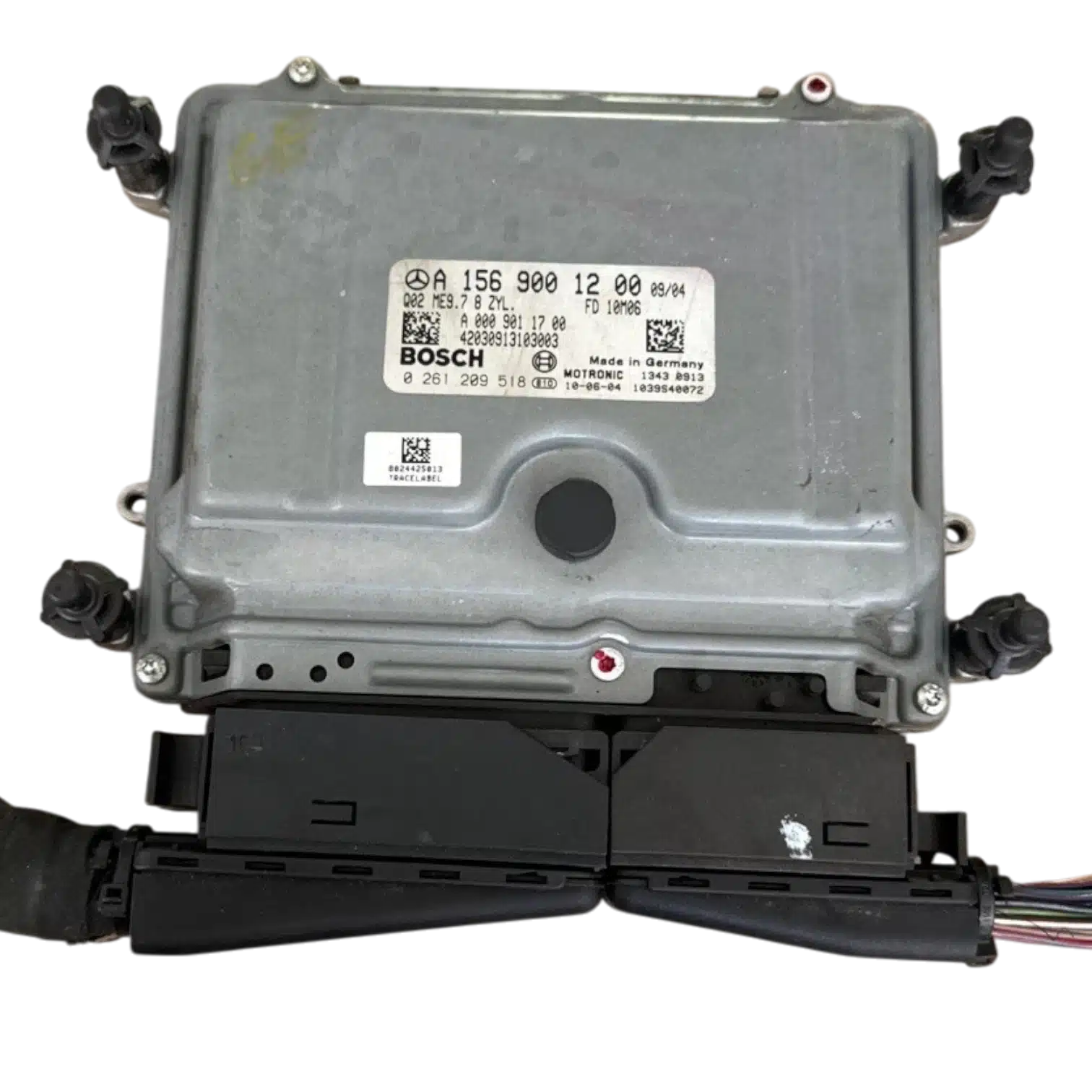 HỘP ĐIỀU KHIỂN ĐỘNG CƠ Ô TÔ ECU ECM MERCEDES-BENZ CL63 4.0L V8 2008 - 2018 HỘP ĐIỀU KHIỂN ĐỘNG CƠ Ô TÔ ECU ECM MERCEDES-BENZ CL63 4.0L V8 2008 - 2018
Mã phụ tùng ECU ECM
A1561503779 , A1569005000 , A1569001200 , A1561501779 , A1561501879 , A1561503979
Bosch ECU ECM
MERCEDES-BENZ C63 4.0L
0261209518, 0 261 209 518
A1569001200, A 156 900 12 00
ME9.7