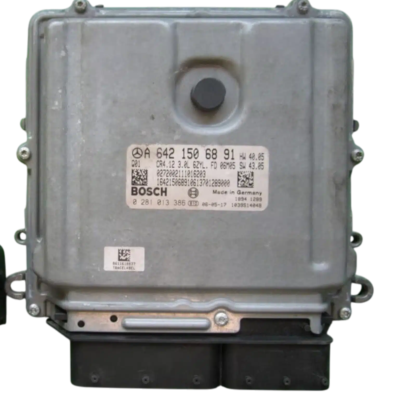 HỘP ĐIỀU KHIỂN ĐỘNG CƠ Ô TÔ ECU ECM MERCEDES-BENZ R320 3.0L V6 2008 - 2018

Mã phụ tùng ECU ECM

A6421506891 , A6421501379

Bosch ECU ECM

MERCEDES-BENZ R320 3.0L

0281013386, 0 281 013 386

A6421506891, A 642 150 68 91

1039S14048