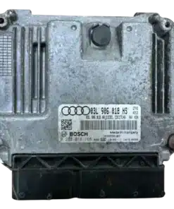 HỘP ĐIỀU KHIỂN ĐỘNG CƠ ECU ECM AUDI A1 2.0L TFSI Mã phụ tùng ECU ECM: 03L906018HS  Bosch ECU ECM  Audi A1 2.0L 0281018168, 0 281 018 168 03L906018HS, 03L 906 018 HS 03L906018HR, 03L 906 018 HR EDC17C46