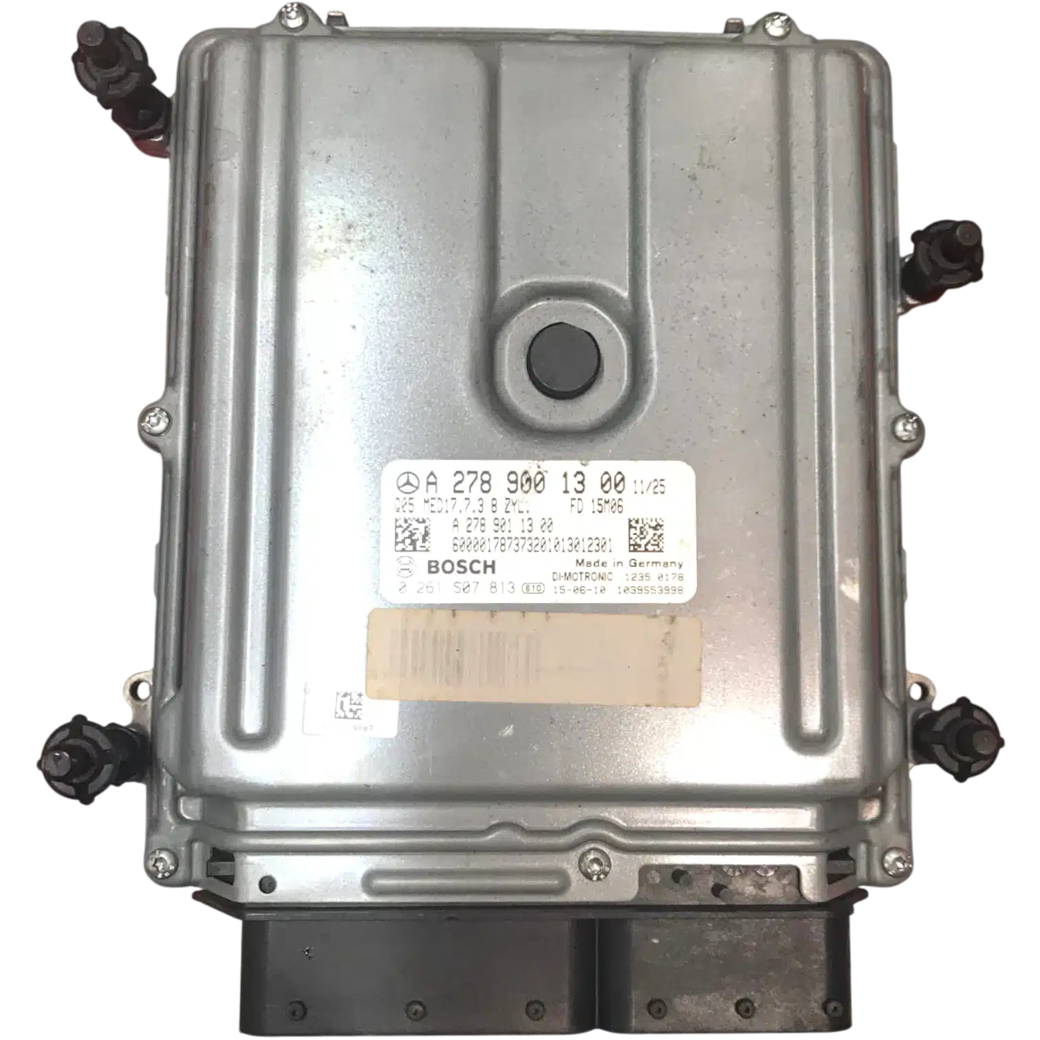 HỘP ĐIỀU KHIỂN ĐỘNG CƠ Ô TÔ ECU ECM MERCEDES-BENZ E63S 4.0L V8 2008 - 2018

Mã phụ tùng ECU ECM

A2789001300 , A2789001400 , A2789001200 , A2789001000

Bosch ECU ECM

MERCEDES-BENZ E63 4.0L

0261S07813, 0 261 S07 813

A2789001300, A 278 900 13 00