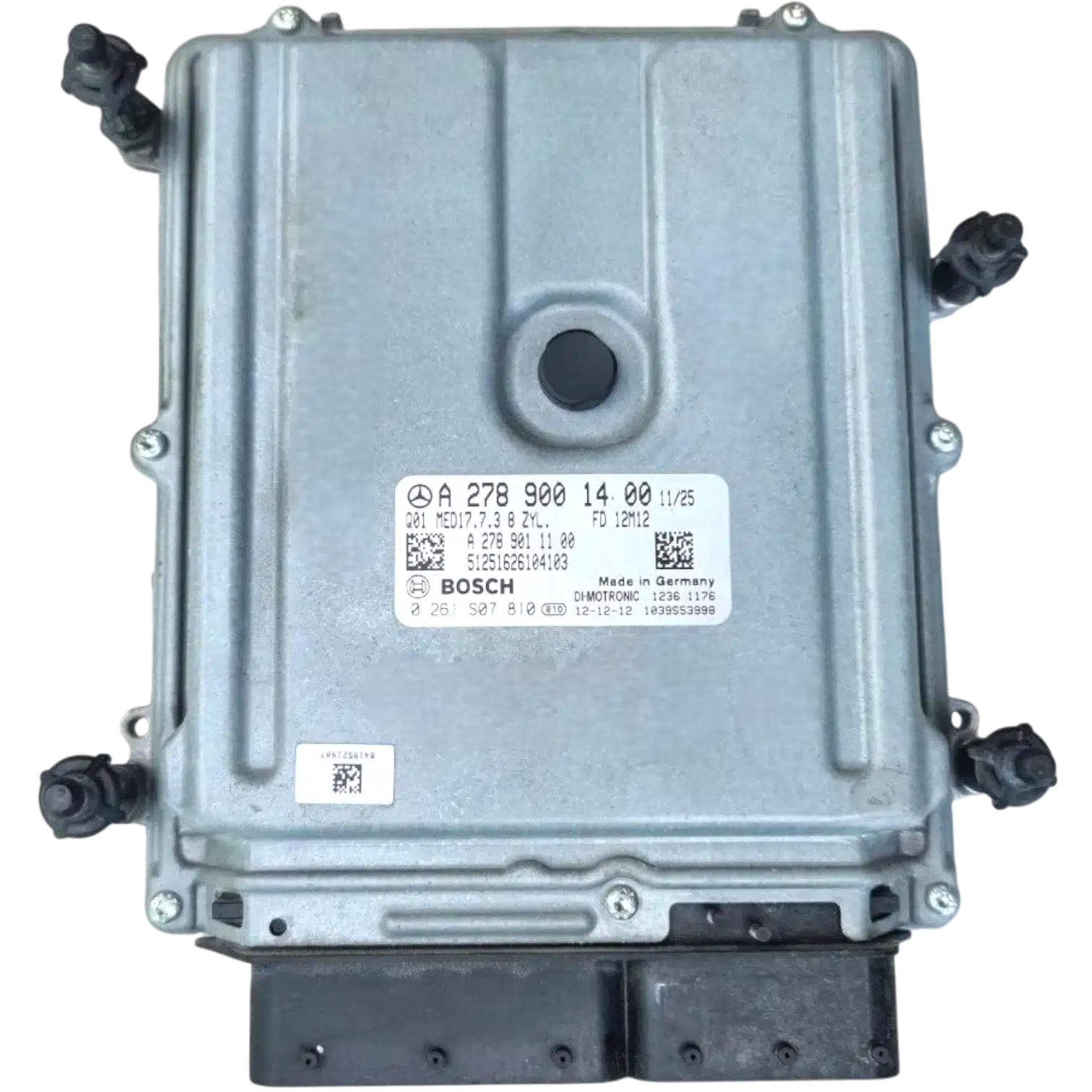 HỘP ĐIỀU KHIỂN ĐỘNG CƠ Ô TÔ ECU ECM MERCEDES-BENZ CLS500 4.7L V8 2008 - 2018

Mã phụ tùng ECU ECM

A2789001300 , A2789001400 , A2789001200 , A2789001000

Bosch ECU ECM

MERCEDES-BENZ CLS500 4.7L

0261S07810, 0 261 S07 810

A2789001400, A 276 900 80 00