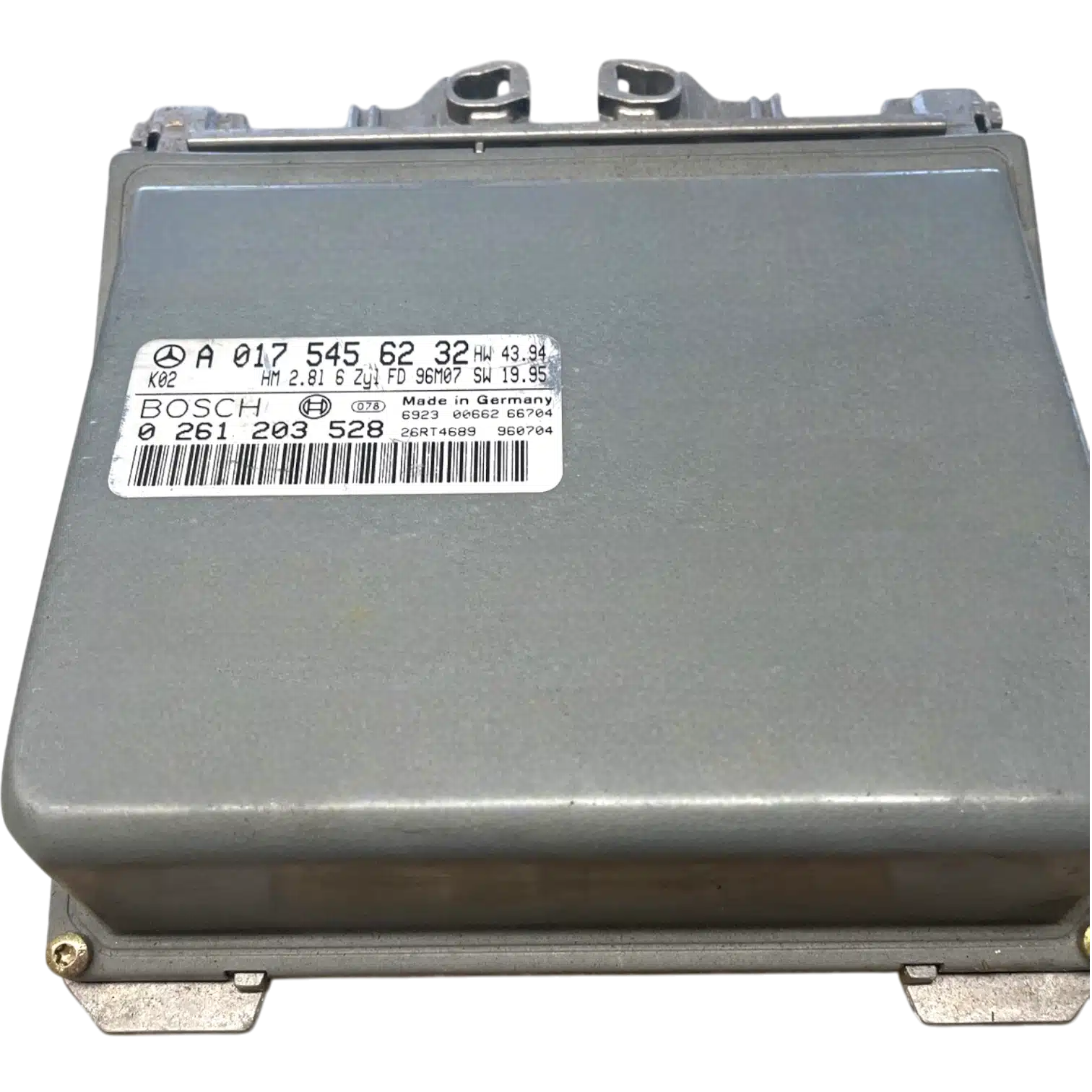 HỘP ĐIỀU KHIỂN ĐỘNG CƠ Ô TÔ ECU ECM MERCEDES-BENZ C280 3.0L V6 2008 - 2018

Mã phụ tùng ECU ECM

A0175456232

Bosch ECU ECM

MERCEDES-BENZ C280 3.0L

0261203528, 0 261 203 528

A0175456232, A 017 545 62 32