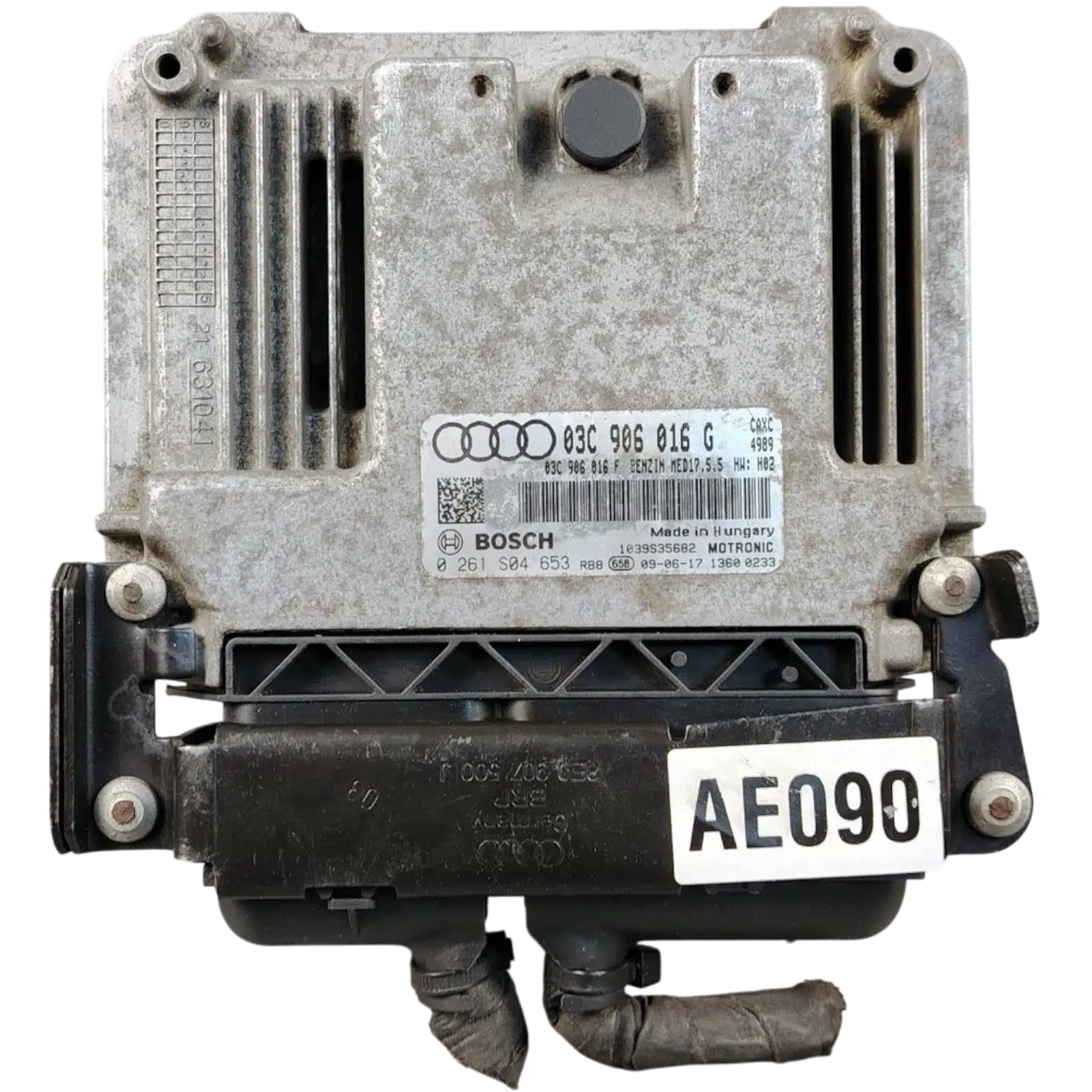 HỘP ĐIỀU KHIỂN ĐỘNG CƠ ECU ECM AUDI A3 1.4L TFSI HỘP ĐIỀU KHIỂN ĐỘNG CƠ ECU ECM AUDI A3 1.4L TFSI Mã phụ tùng ECU ECM: 03C906016G Bosch ECU ECM Audi A3 1.4L 0261S04653, 0 261 S04 653 03C906016G, 03C 906 016 G MED17.5.5