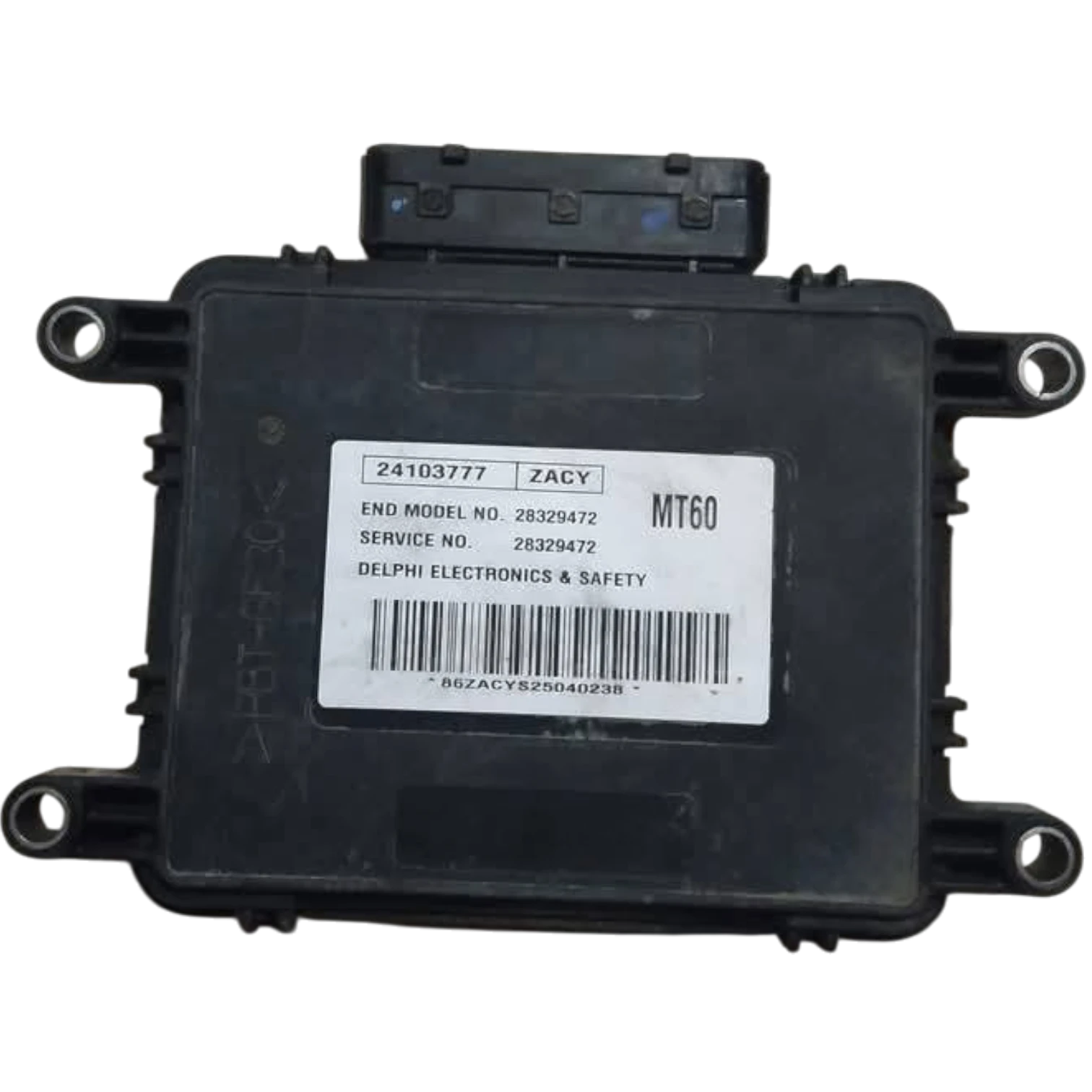 HỘP ĐIỀU KHIỂN ĐỘNG CƠ ECU ECM CHEVROLET SAIL 1.4L HỘP ĐIỀU KHIỂN ĐỘNG CƠ ECU ECM CHEVROLET SAIL 1.4L
Mã phụ tùng ECU ECM
25189683 , 25186531 , 24105962 , 24103802 , 24103777 , 24107511
24103799 , 24104003 , 24103796 , 24103809
KEFICO ECU
CHEVROLET SAIL 1.4L
24106050, 241 060 50
24103777 , 2410-3777