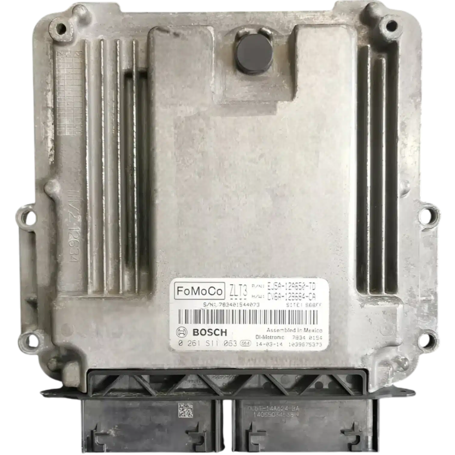 Hộp điều khiển động cơ ECU ECM FORD ESCAPE 1.6L Hộp điều khiển động cơ ECU ECM FORD ESCAPE 1.6L dùng trên các dòng XE FORD ESCAPE 1.6L đời xe 2008 - 2018
Mã phụ tùng ECU ECM
AL8A-12A650-BKF , HJ5A-12A650-HA , 9L8A-12A650-ABB , EJ5A-12A650-TD
FJ5A-12A650-UC , LX6A-12A650-YA
ECU
FORD ESCAPE 1.6L
0261S11063, 0 261 S11 063
EJ5A12A650TD , EJ5A-12A650-TD