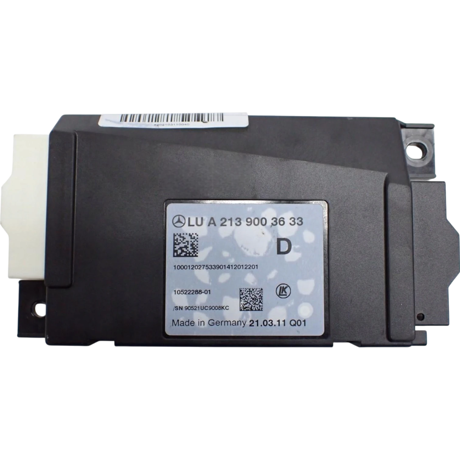 HỘP ĐIỀU KHIỂN CÔNG TẮC ĐÁNH LỬA MERCEDES-BENZ C-CLASS HỘP ĐIỀU KHIỂN CÔNG TẮC ĐÁNH LỬA MERCEDES-BENZ C-CLASSMã phụ tùng hộp khiển đánh lửa
LU A 213 900 36 33
ECU ĐIỀU KHIỂN ĐÁNH LỬA ECU
MERCEDES-BENZ C-CLASS
1052228801, 10522288-01
LUA2139003633, LU A 213 900 36 33