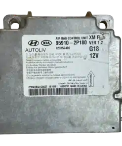 HỘP ĐIỀU KHIỂN TÚI KHÍ Ô TÔ SRS KIA SORENTO Mã phụ tùng hộp túi khí SRS 95910-2P180 SRS KIA SORENTO 623757400, 623 757 400 959102P180 , 95910-2P180