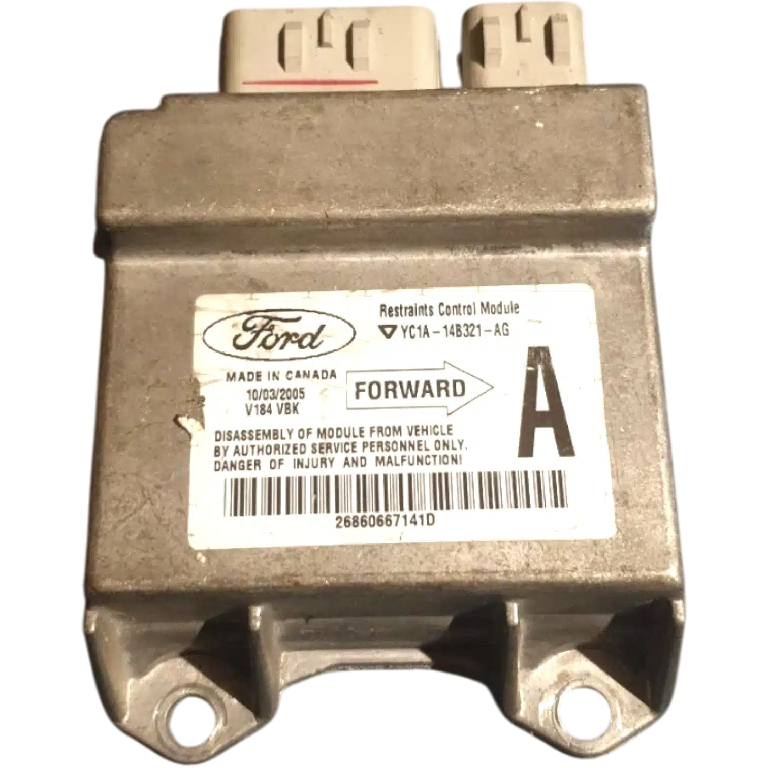 HỘP ĐIỀU KHIỂN TÚI KHÍ Ô TÔ SRS FORD TRANSIT

Mã phụ tùng hộp túi khí SRS

YC1A-14B321-AG

SRS

FORD TRANSIT

26860063301D, 268 600 633 01D

YC1A14B321AG , YC1A-14B321-AG